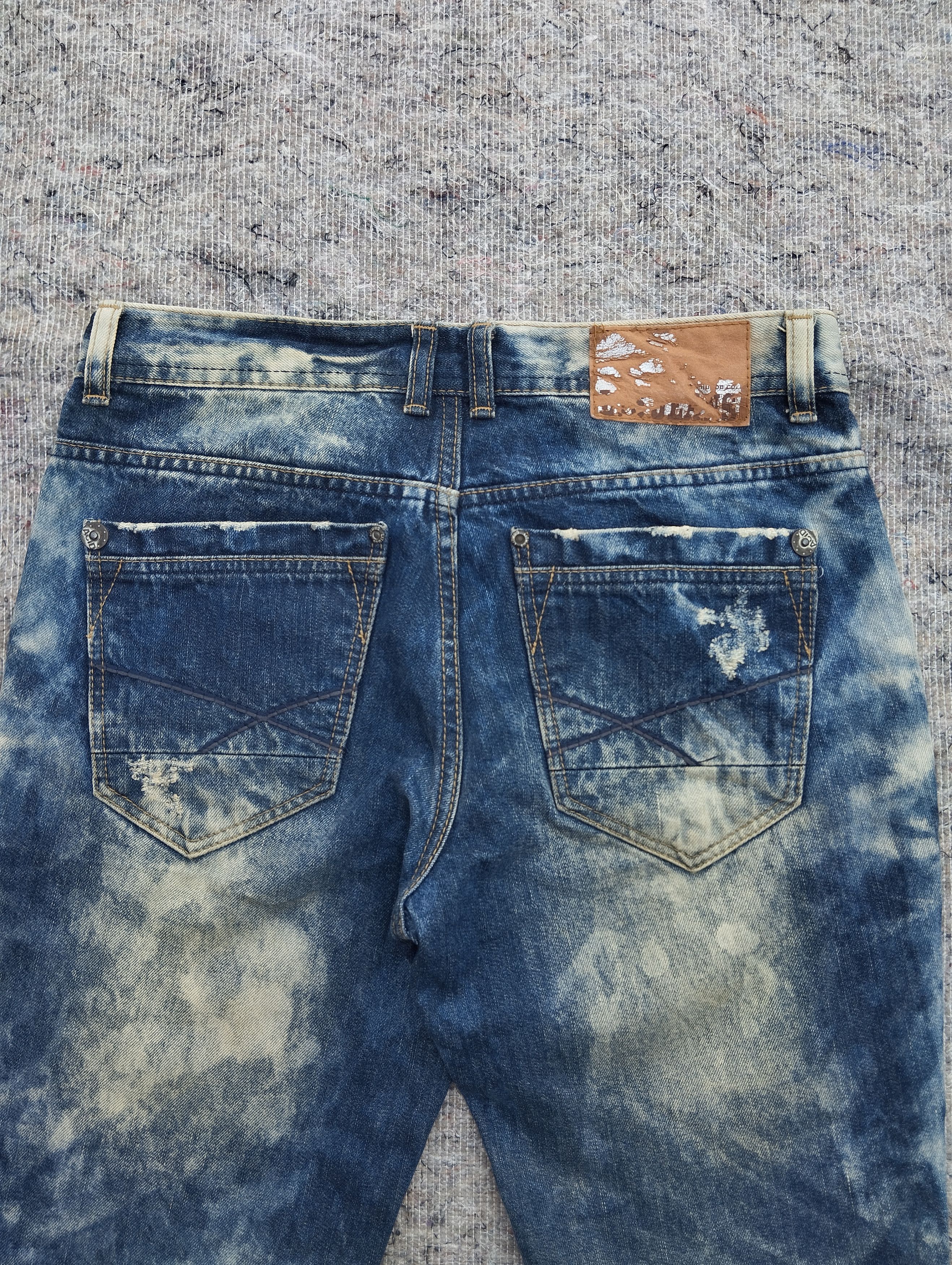 14th Addiction Acid litmus distressed washed jeans Size US 32 / EU 48 - 6 Thumbnail