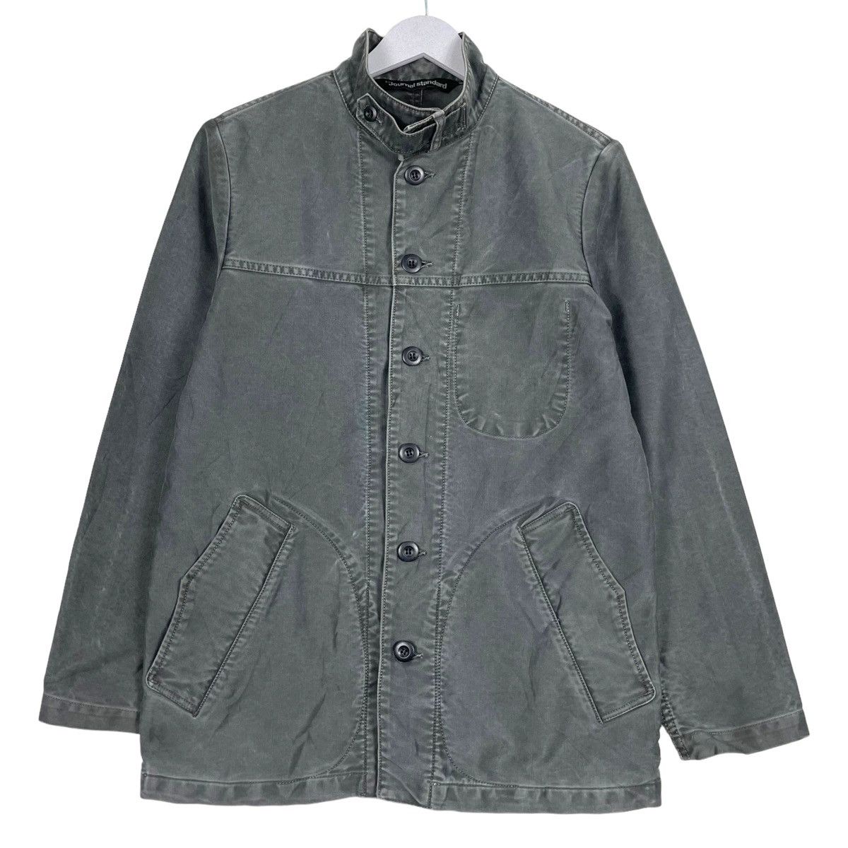 Beauty Beast × Japanese Brand × Journal Standard 💥JOURNAL STANDART SURVIVAL WORKER WASHED JACKET Size US M / EU 48-50 / 2 - 1 Thumbnail