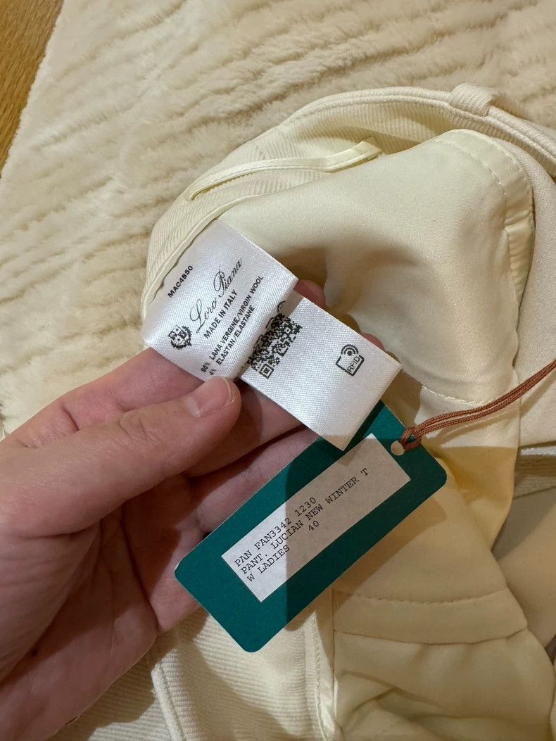 Other LORO PIANA Wool tights Size 26" / US 2 / IT 38 - 5 Thumbnail