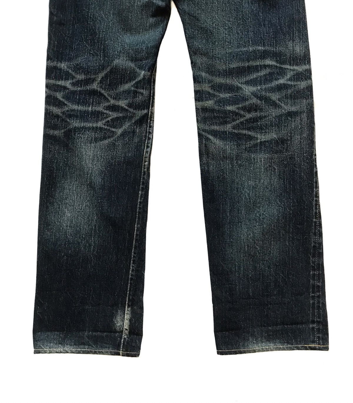 The Flat Head THE FLAT HEAD LOT 3005SPC SELVEDGE DISTRESSED JEANS Size US 29 - 6 Thumbnail