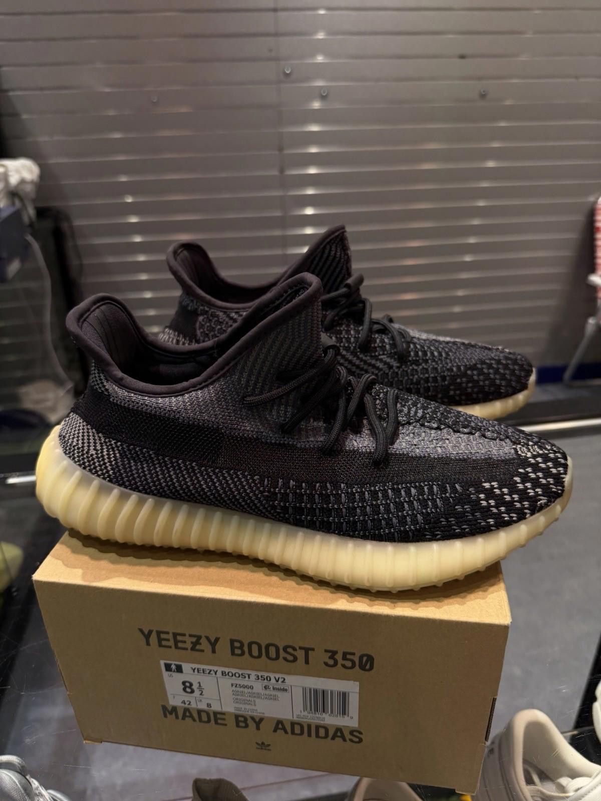 Adidas Size 8.5 - adidas Yeezy Boost 350 V2 Low Carbon (FZ5000) Size US 8.5 / EU 41-42 - 3 Thumbnail