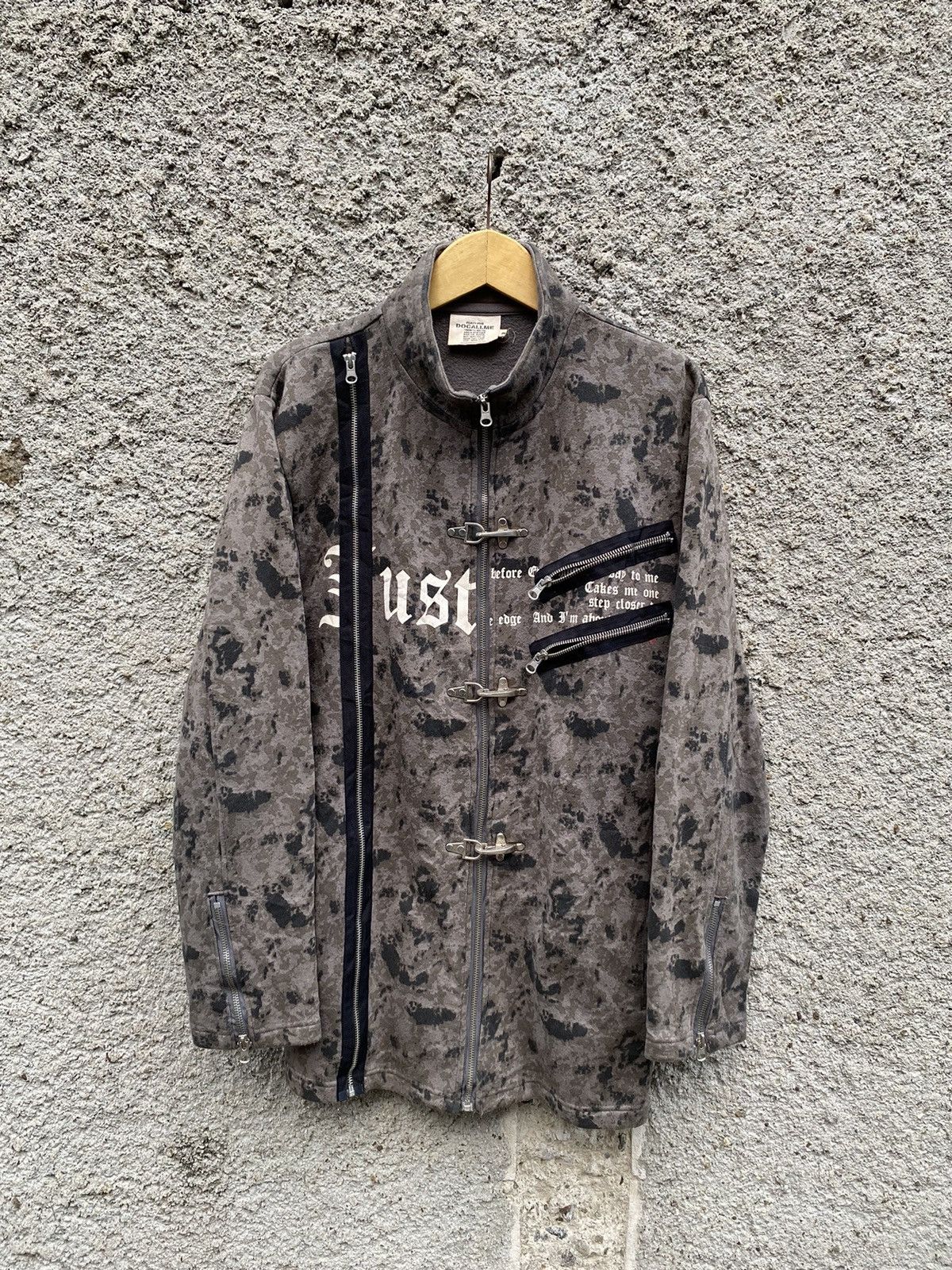If Six Was Nine Y2K Rare DocallMe Fourty Five Bondage Military Jacket Size US M / EU 48-50 / 2 - 1 Thumbnail