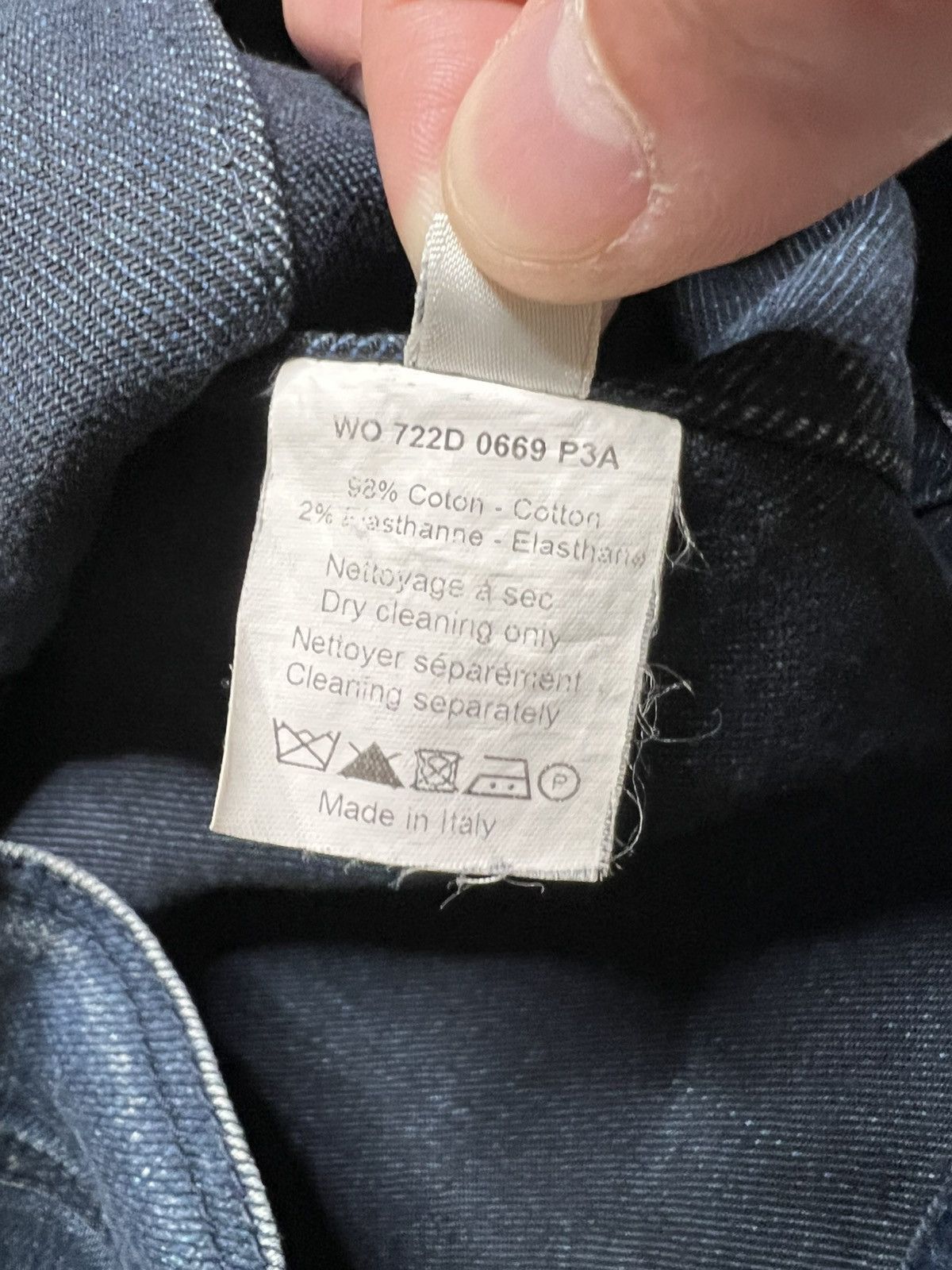 Lanvin LANVIN LOVES ACNE JEANS DENIM JACKET sz 38 WOMEN Size XS / US 0-2 / IT 36-38 - 15 Thumbnail