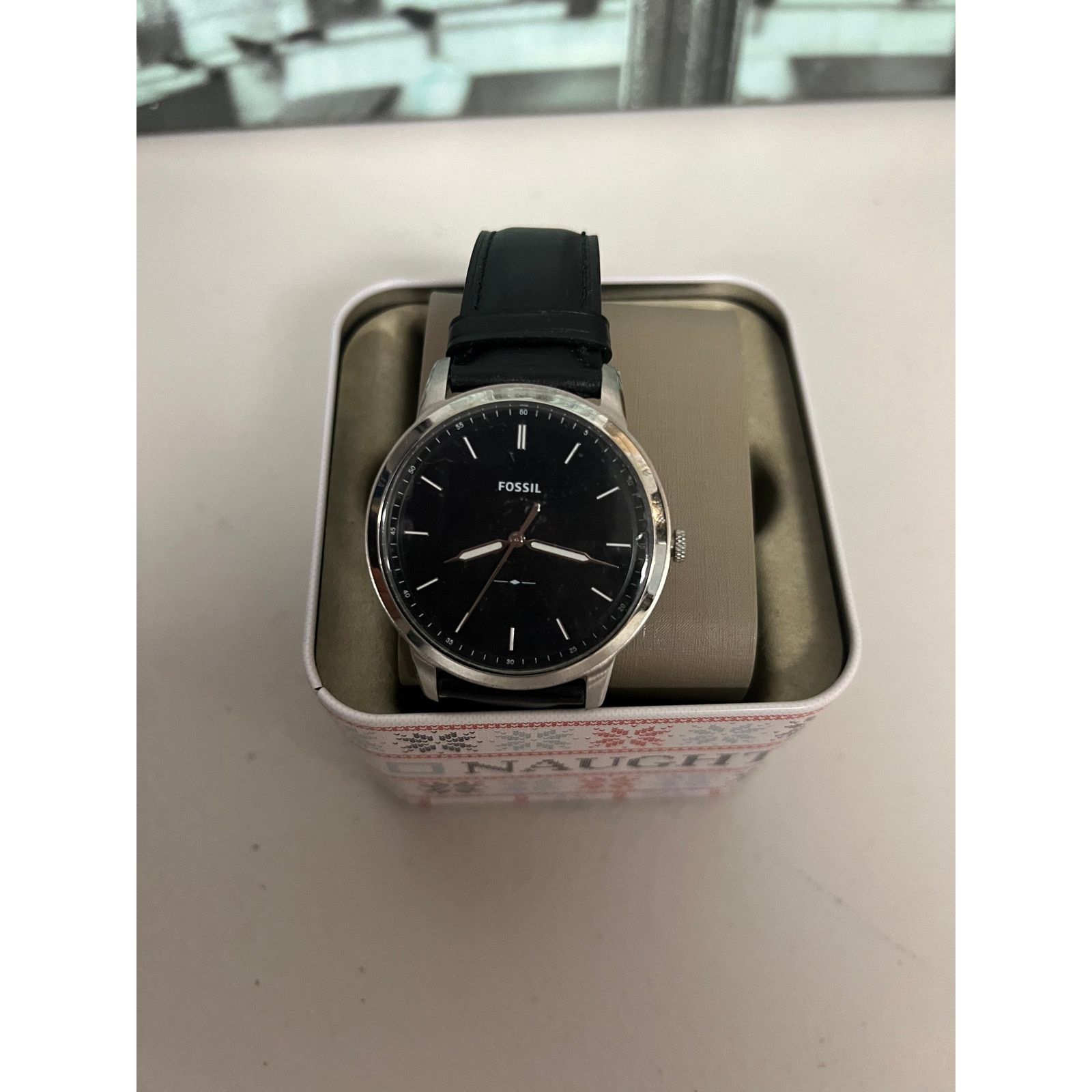 Fossil Fossil FS5398 The Minimalist Men's Watch Size ONE SIZE - 2 Thumbnail