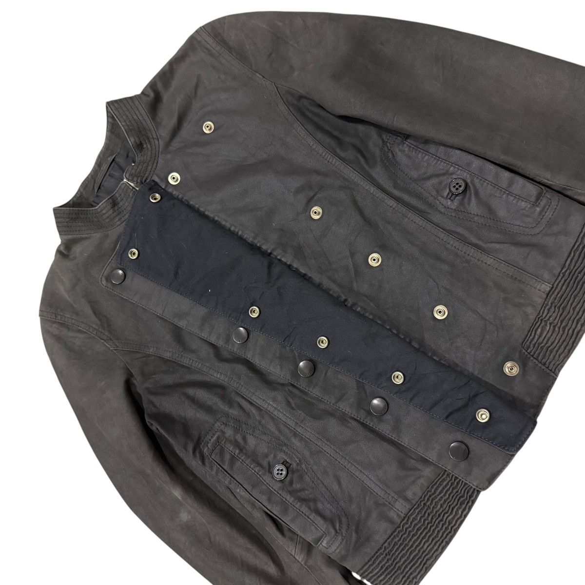 Diesel Black Gold Vintage Diesel Lamb Leather Avant Garde Inspired Jacket Size XS / US 0-2 / IT 36-38 - 10 Thumbnail