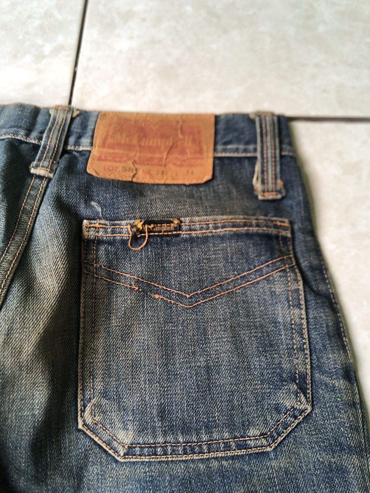 Designer × Japanese Brand × Vintage 🔥 Designer McCampbell Bootcut Denim Size US 28 / EU 44 - 13 Thumbnail