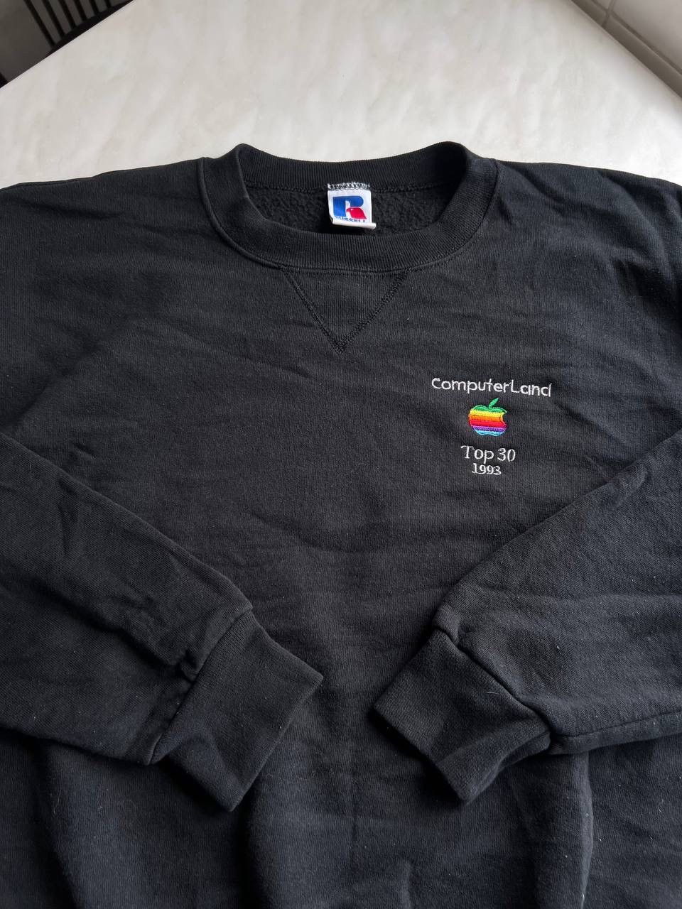 Apple Vintage 1993 Apple Computer Sweatshirt Macintosh Rainbow Size US M / EU 48-50 / 2 - 2 Thumbnail