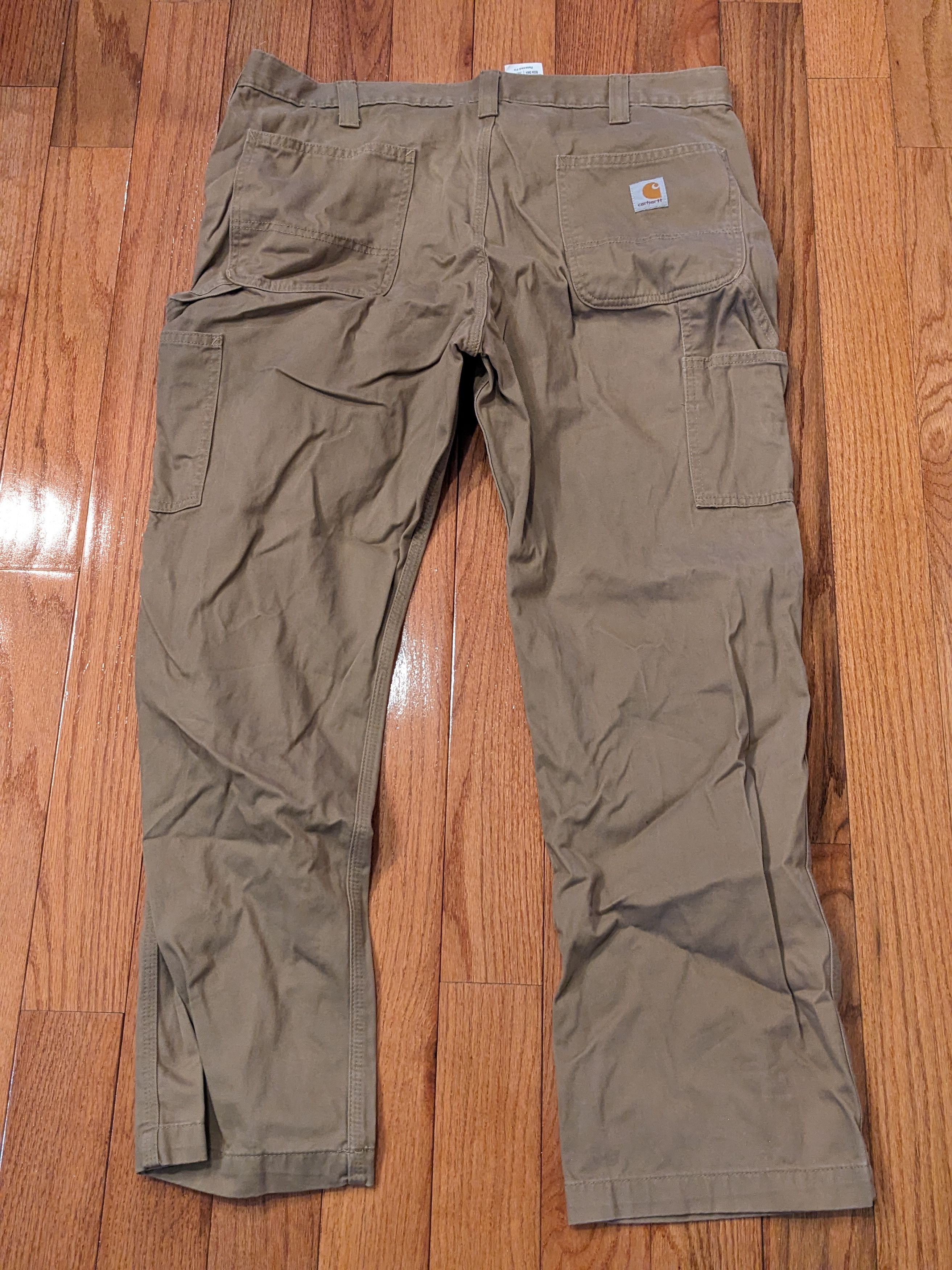 Carhartt × Vintage Vintage Carhartt B324 DKH 38 x 30 Relaxed Fit Cargo Pants Size US 38 / EU 54 - 1 Thumbnail