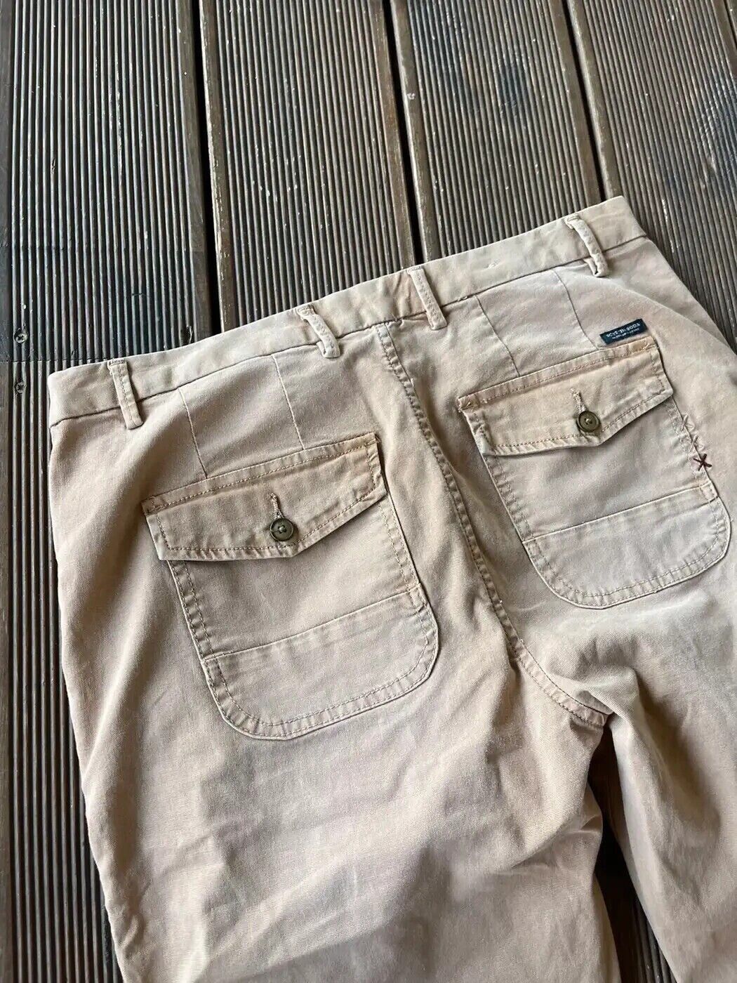 Scotch & Soda Tapered fit sand beige chinos pants Scotch&Soda M-L Size US 31 - 2 Thumbnail