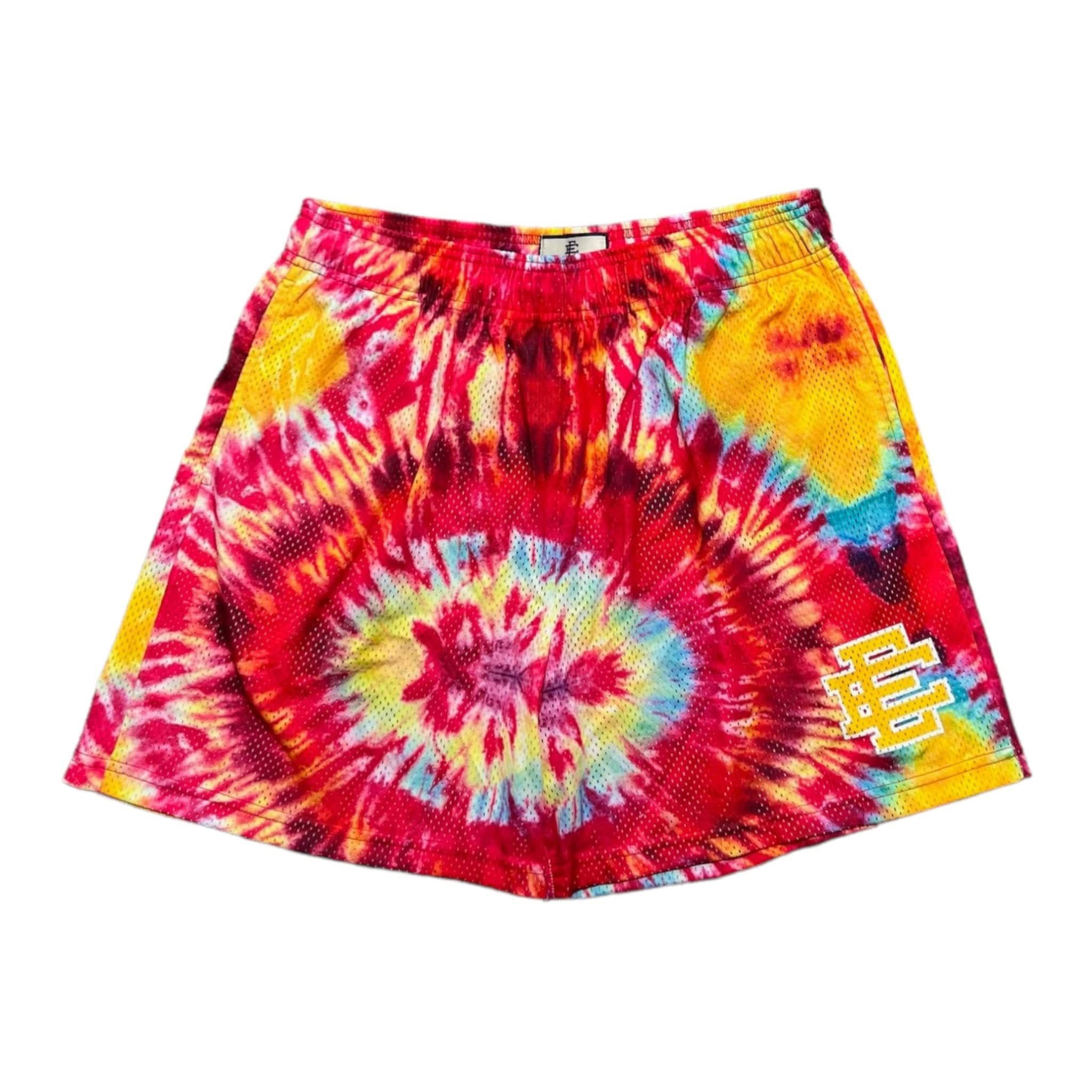 EE Basic Shorts Tie Dye Yellow