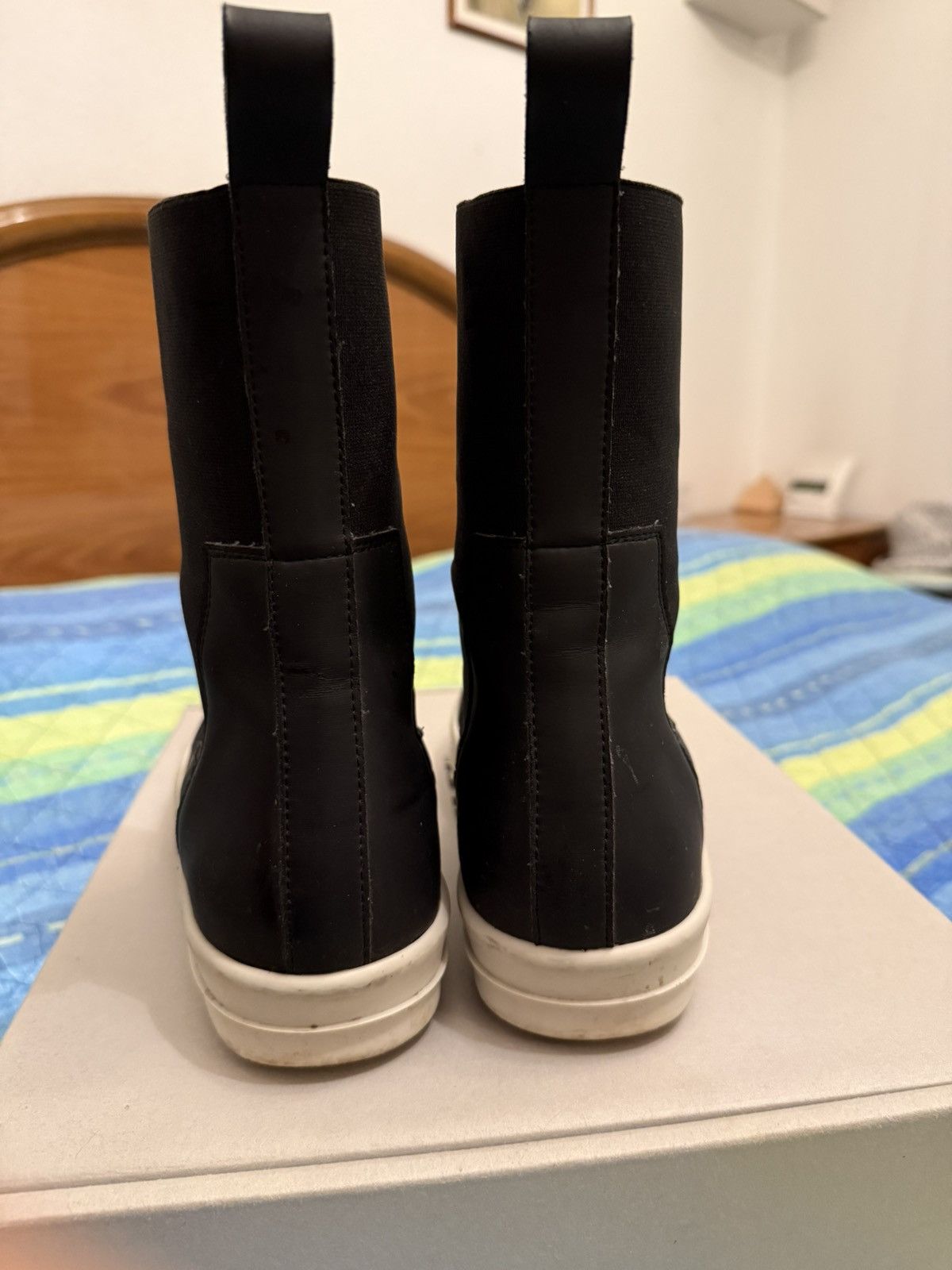 Rick Owens Drkshdw Rick Owens Drkshdw FW20 Performa polyurethane boots Size US 8 / EU 41 - 6 Thumbnail