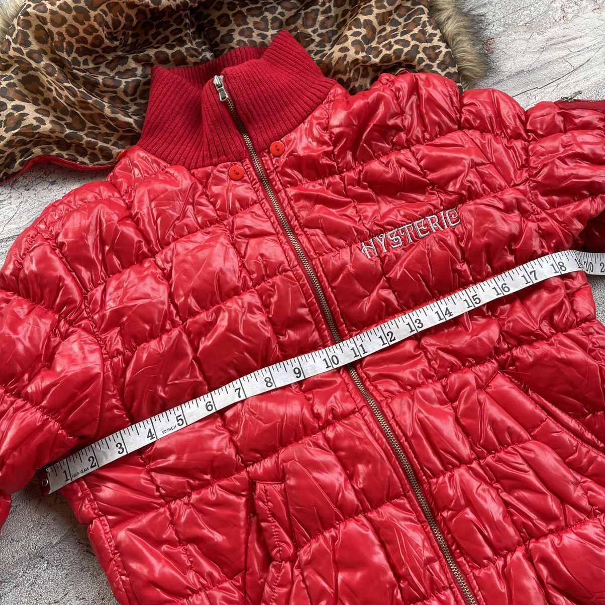 Hysteric Glamour Hysteric glamour embroidered fur hoodie puffer jacket Size US M / EU 48-50 / 2 - 9 Thumbnail