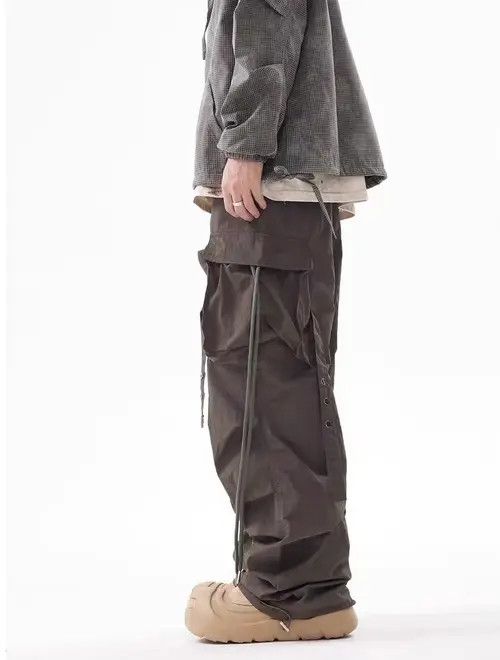 VIBE Vintage Street Large Pocket Frayed Work Outdoor Jeans Size US 28 / EU 44 - 6 Thumbnail