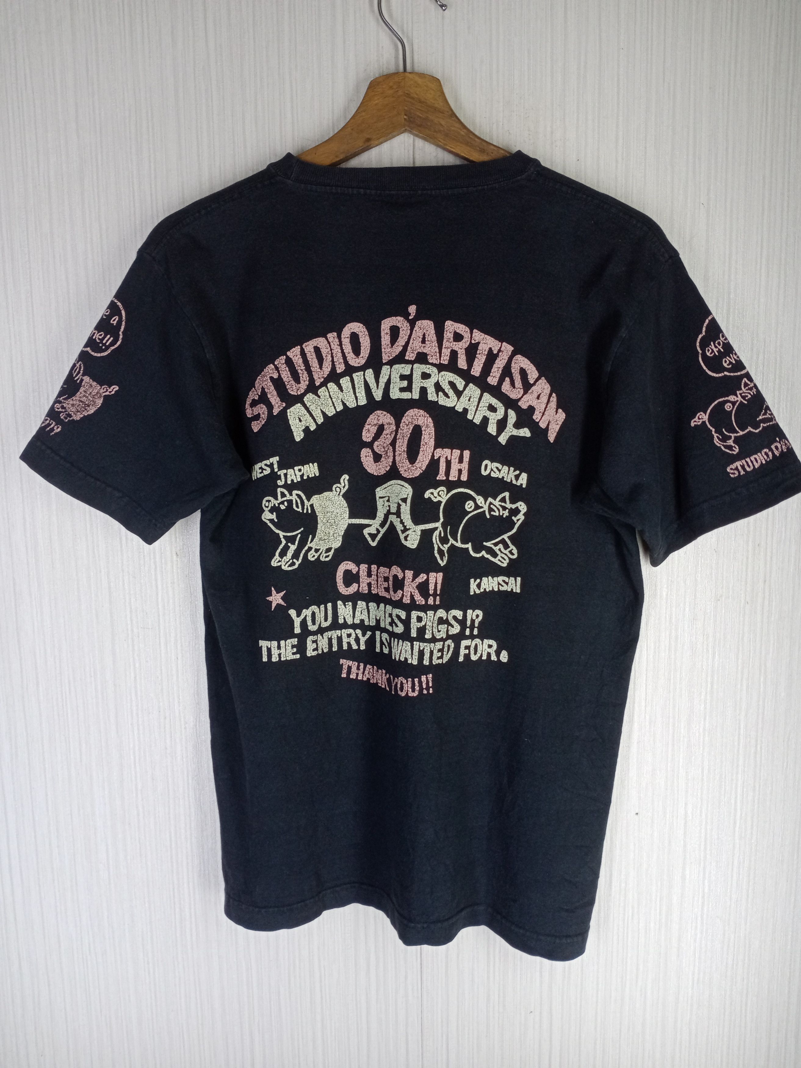 Studio D'Artisan Rare Vintage Studio D'artisan Anniversary 30th Tshirt Size US M / EU 48-50 / 2 - 1 Thumbnail
