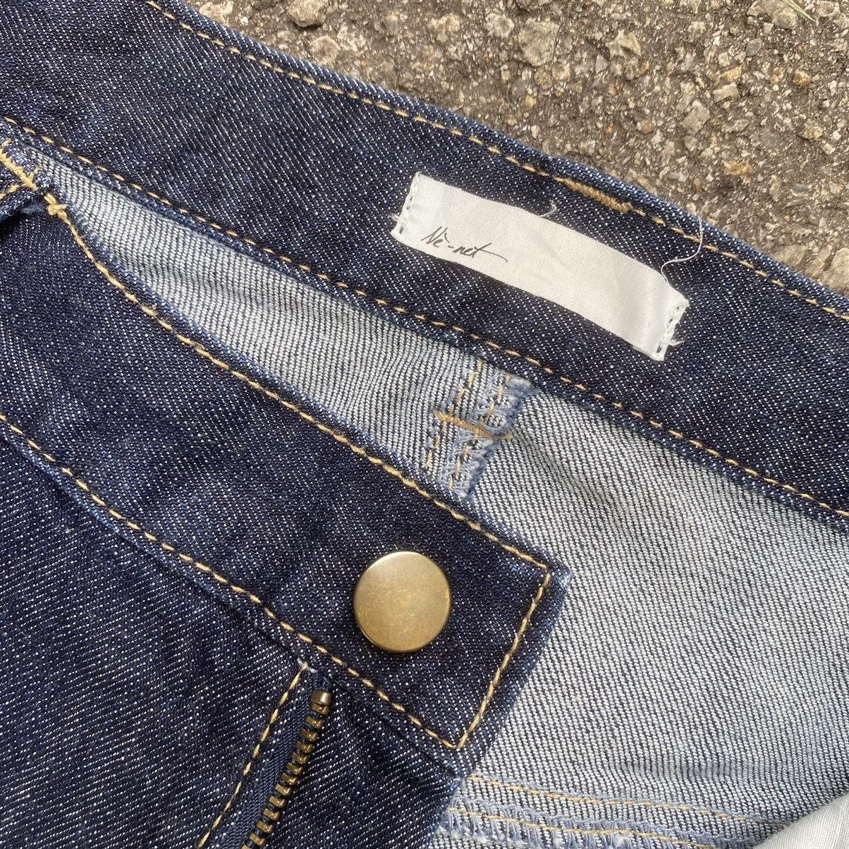 Issey Miyake NE NET ISSEY MIYAKE DENIM JEANS Size US 30 / EU 46 - 4 Thumbnail