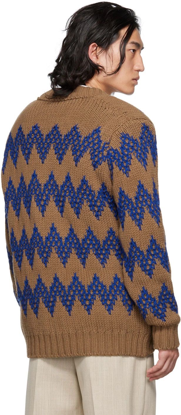 Missoni o1y0225 Cardigan in Brown/Blue Size US M / EU 48-50 / 2 - 3 Thumbnail