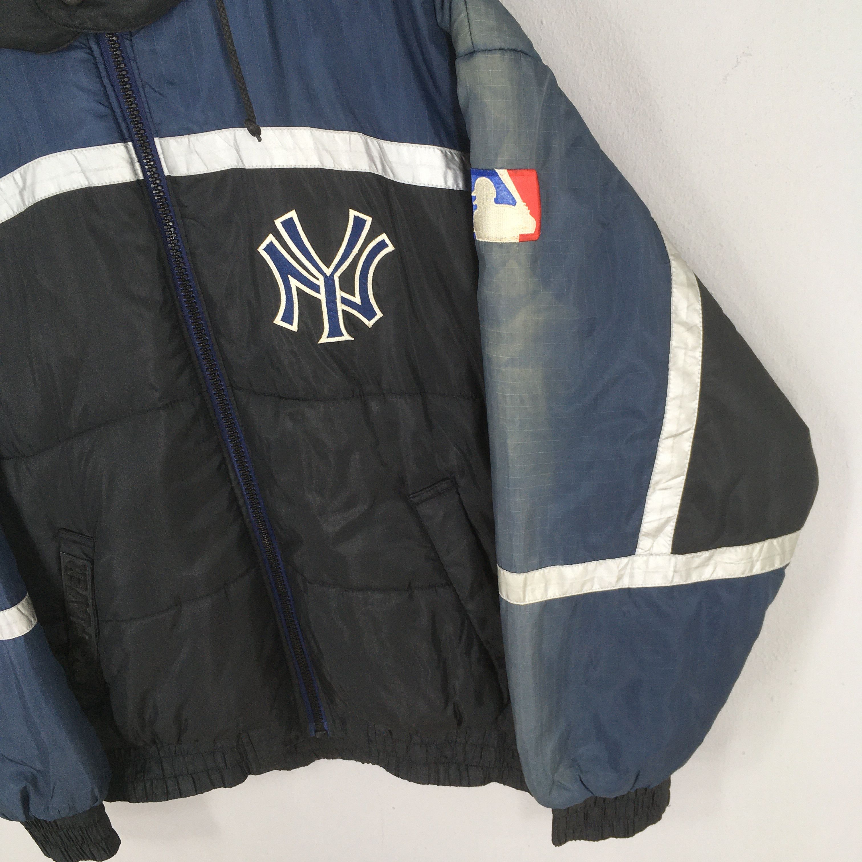 MLB Vintage 90s New York Yankees MLB Varsity Jacket Medium Size US M / EU 48-50 / 2 - 3 Thumbnail