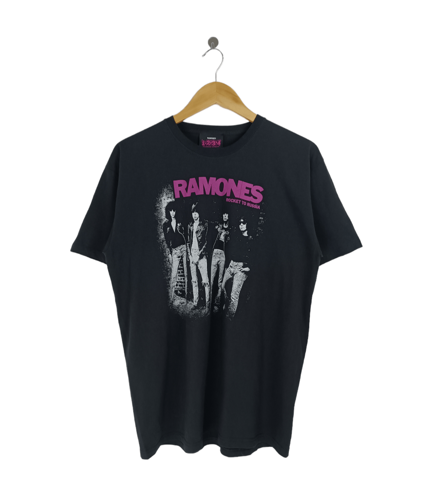 Band Tees VINTAGE RAMONES ROCKET TO RUSSIA TEE rancid bad religion Size US L / EU 52-54 / 3 - 1 Thumbnail
