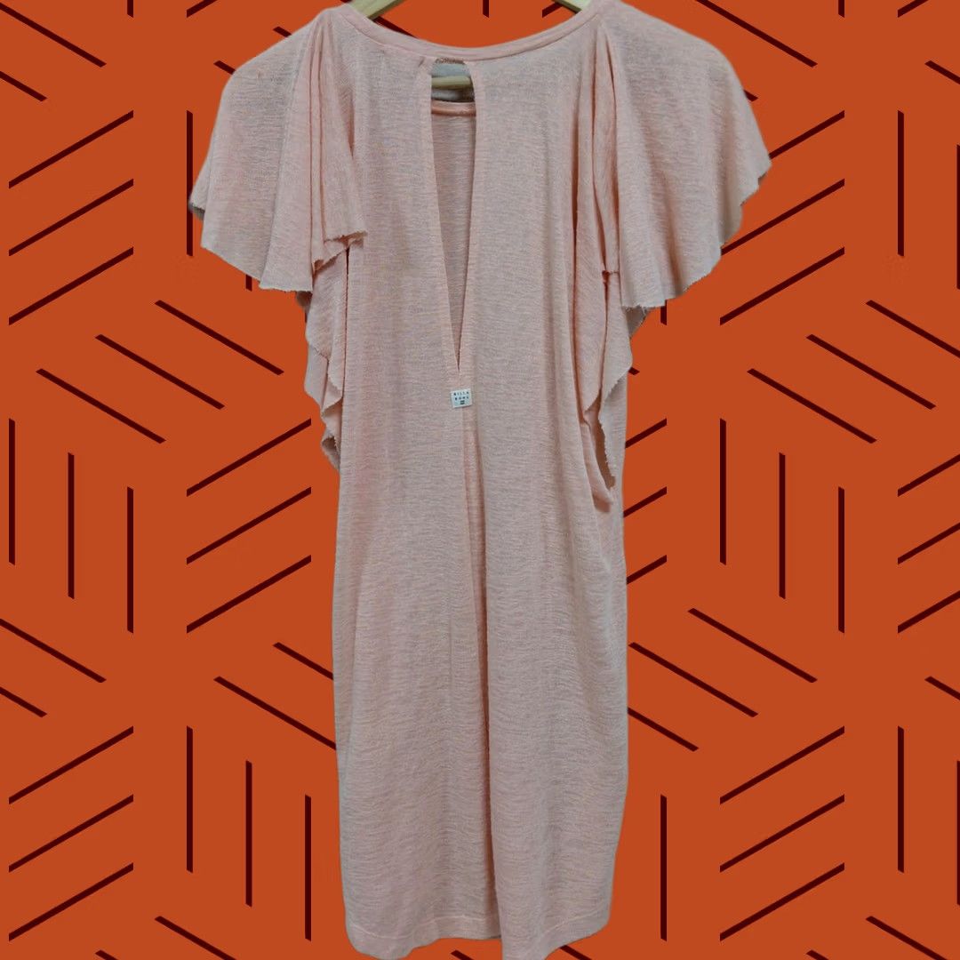 Billabong BILLABONG Pink Knit Dress - Lightweight Casual Womens Size M Size 32" / US 10 / IT 46 - 1 Thumbnail