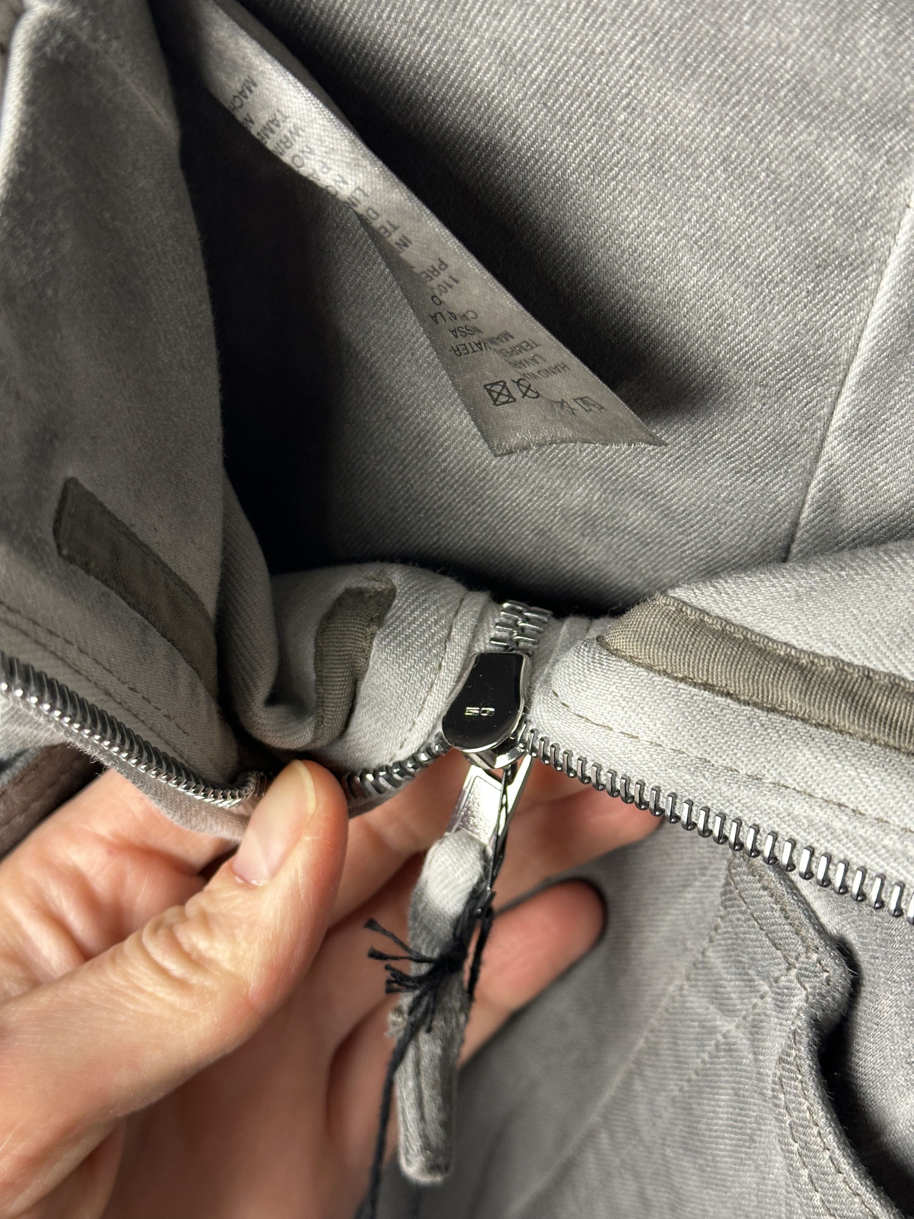 Rick Owens Rick Owens DRKSHDW Off-White Porterville Dirt Cooper Jeans Size 26" / US 2 / IT 38 - 15 Thumbnail