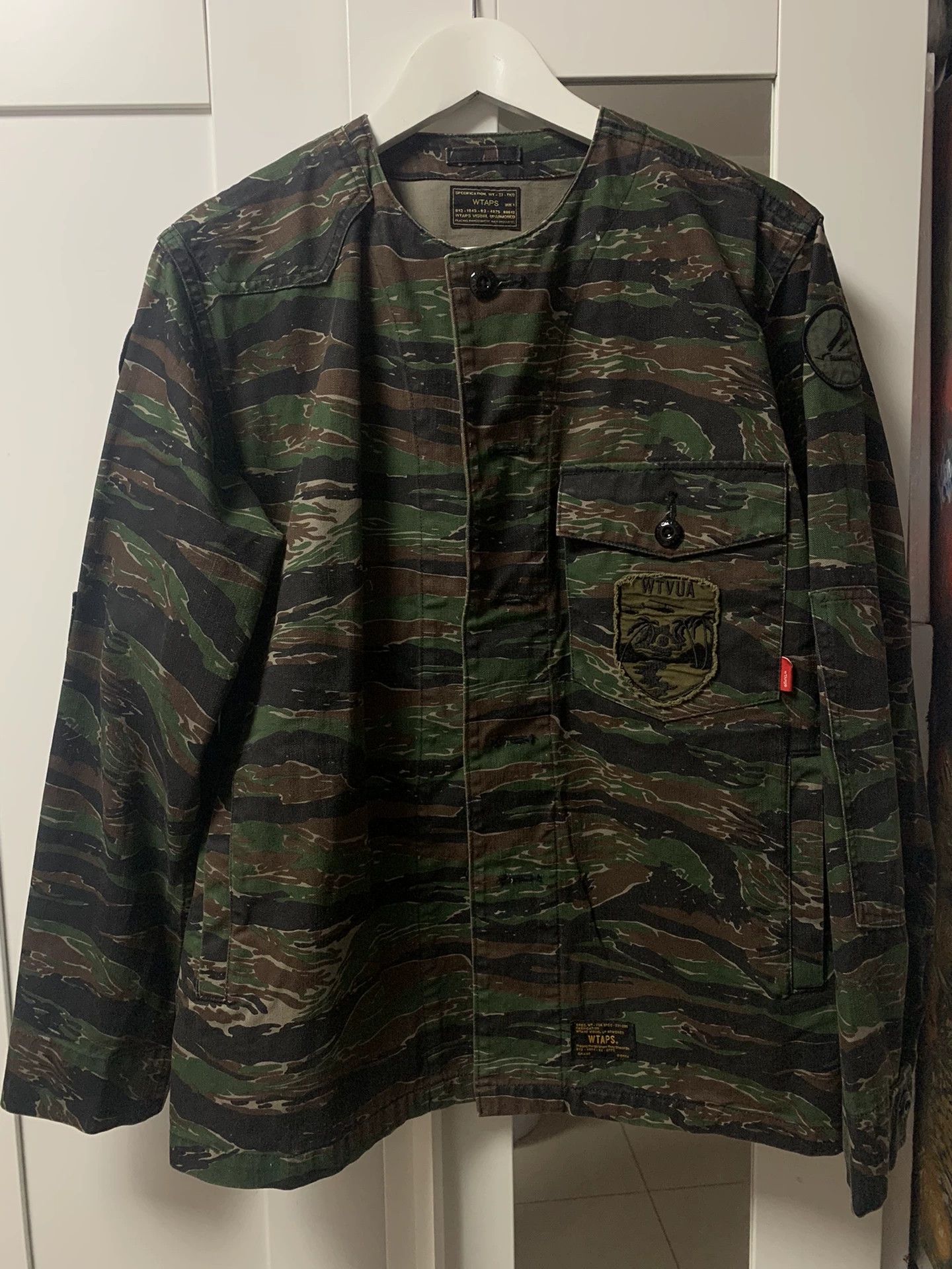 Wtaps WTAPS Tiger Stripe Camo Crew Jacket Size US L / EU 52-54 / 3 - 1 Thumbnail