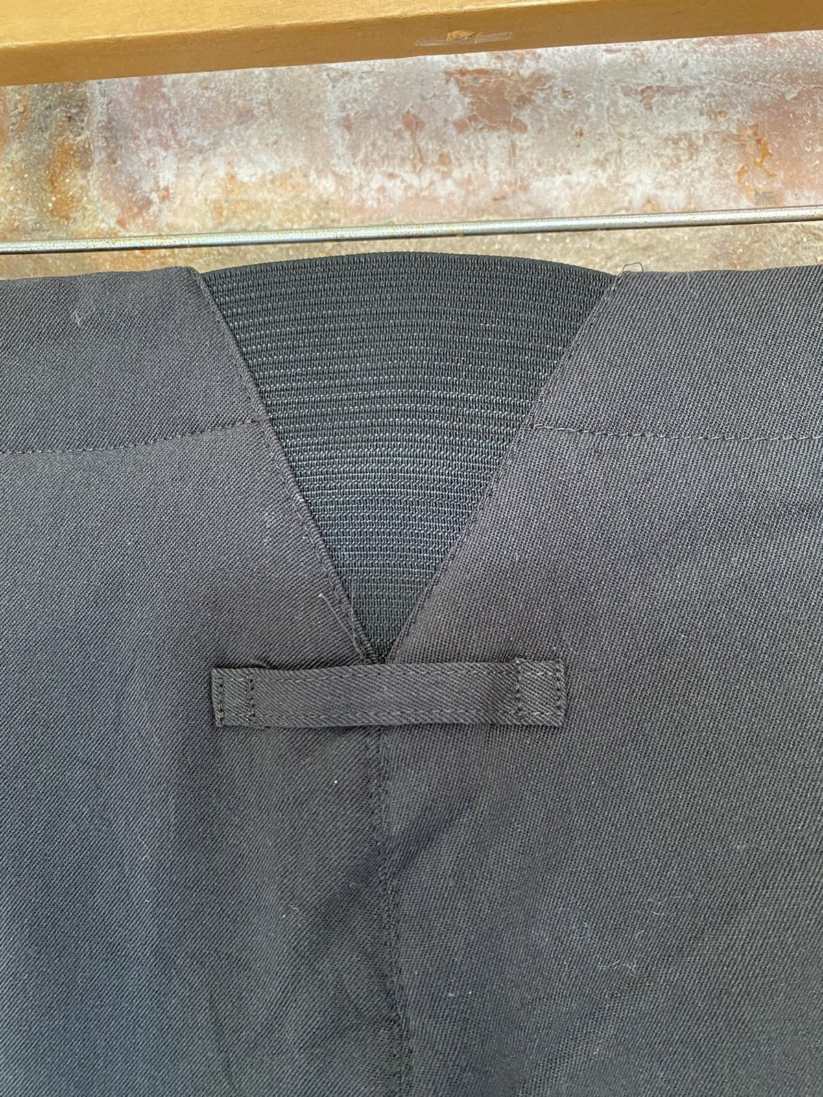 AW03 JPG Homme Bondage padded Zipper rider pants