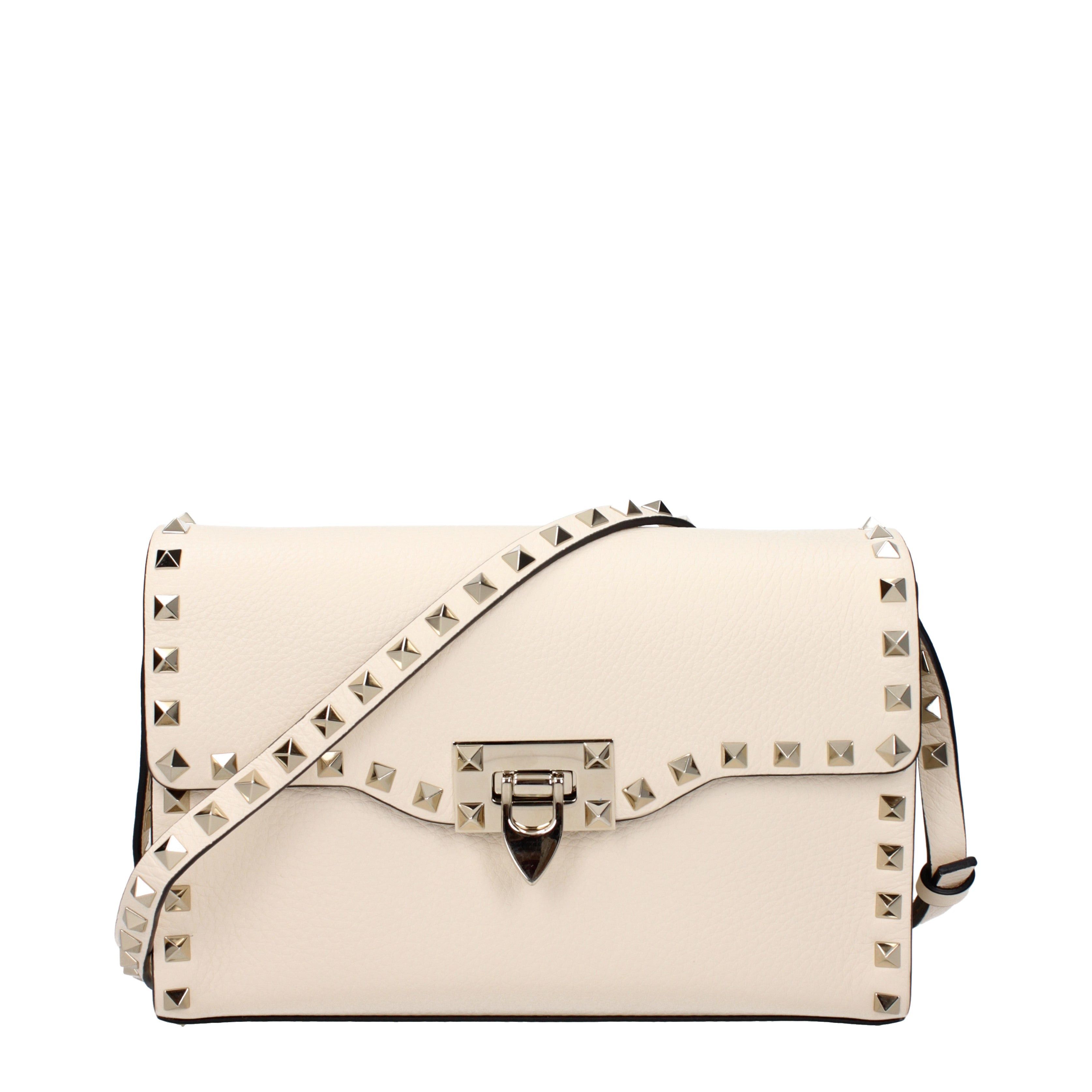 Valentino Garavani Crossbody Bag In Leather in Brown, Women's
