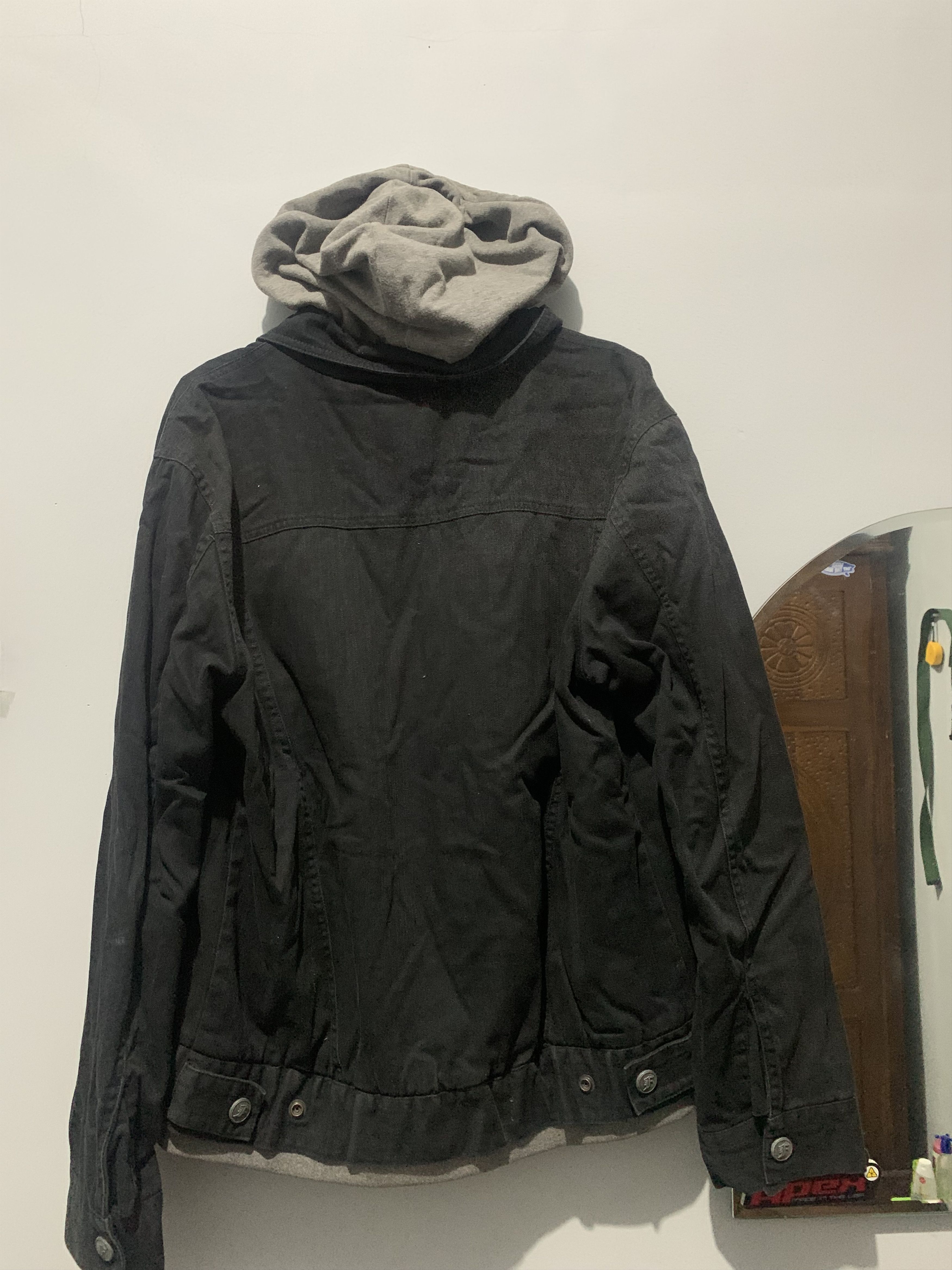 Fox Racing FOX RACING DUNKIRK HOODED DENIM JACKET Size US M / EU 48-50 / 2 - 10 Thumbnail