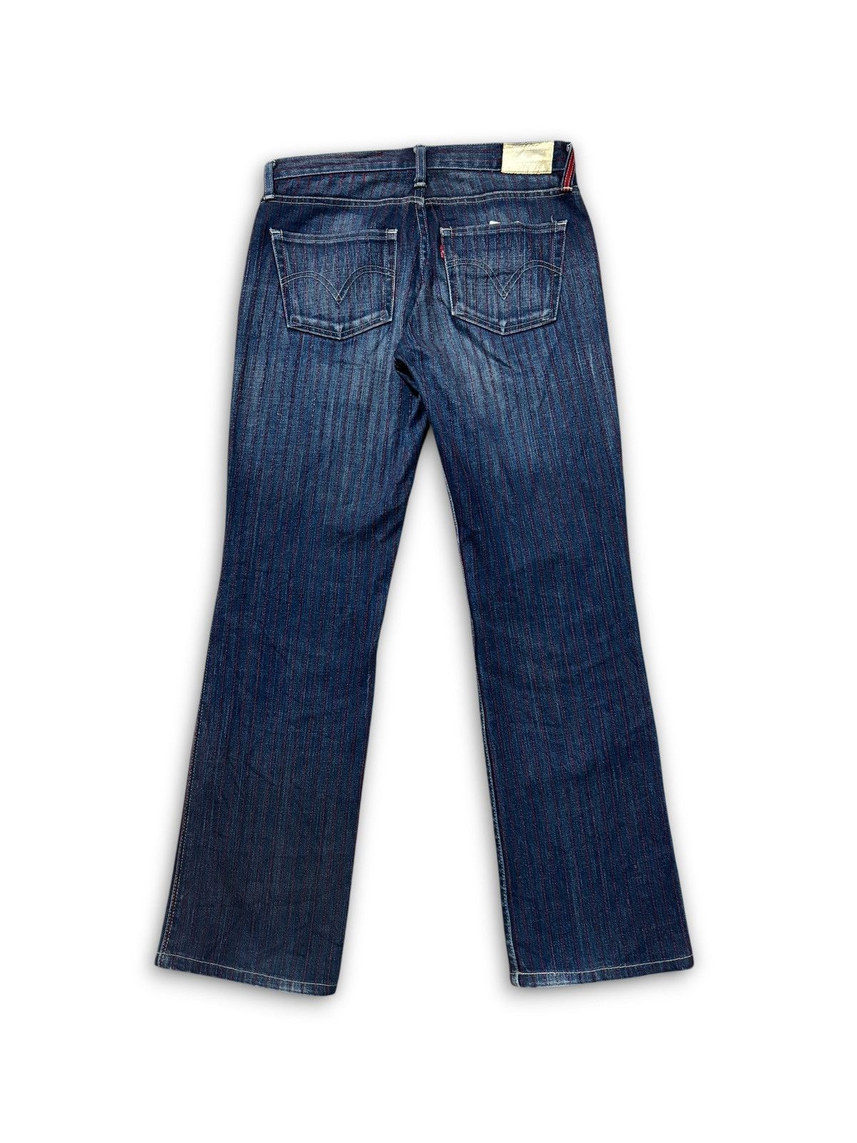 Levi's Archived Levi’s Redloop Made in Japan Pinstripe Denim Size US 30 / EU 46 - 3 Thumbnail