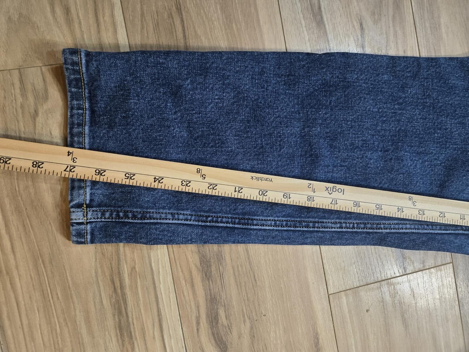 Everlane Everlane The Curve Cheeky Jeans / High Rise Indigo Denim 30R Size 30" / US 8 / IT 44 - 4 Thumbnail