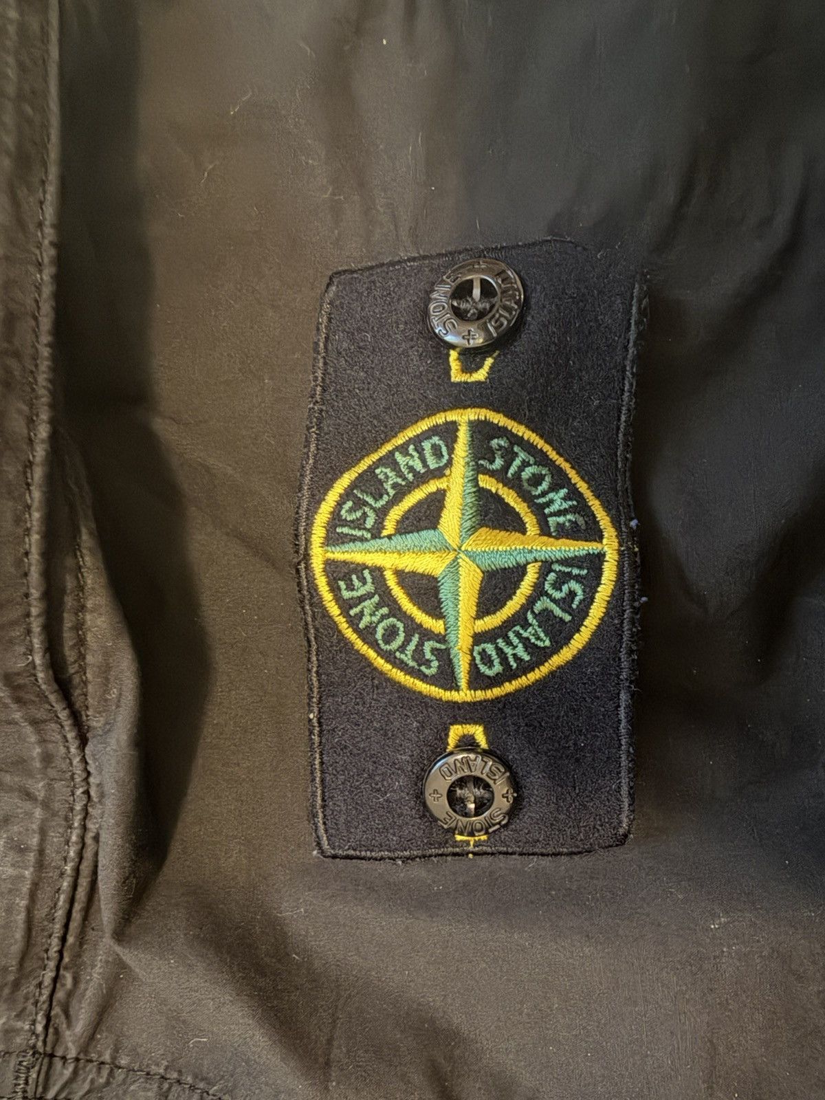 Stone Island Stone Island Black Parachute Cargo Pants Size US 31 - 3 Thumbnail