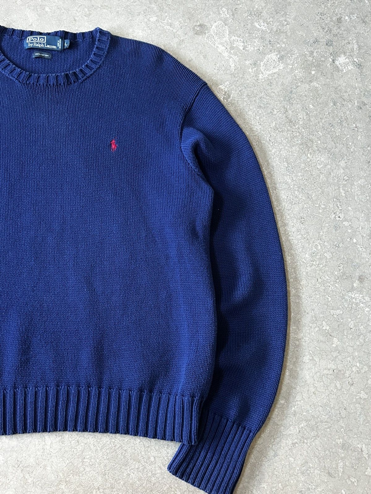 Polo Ralph Lauren Vintage Polo Ralph Lauren hand knit sweater XL Size US XL / EU 56 / 4 - 6 Thumbnail
