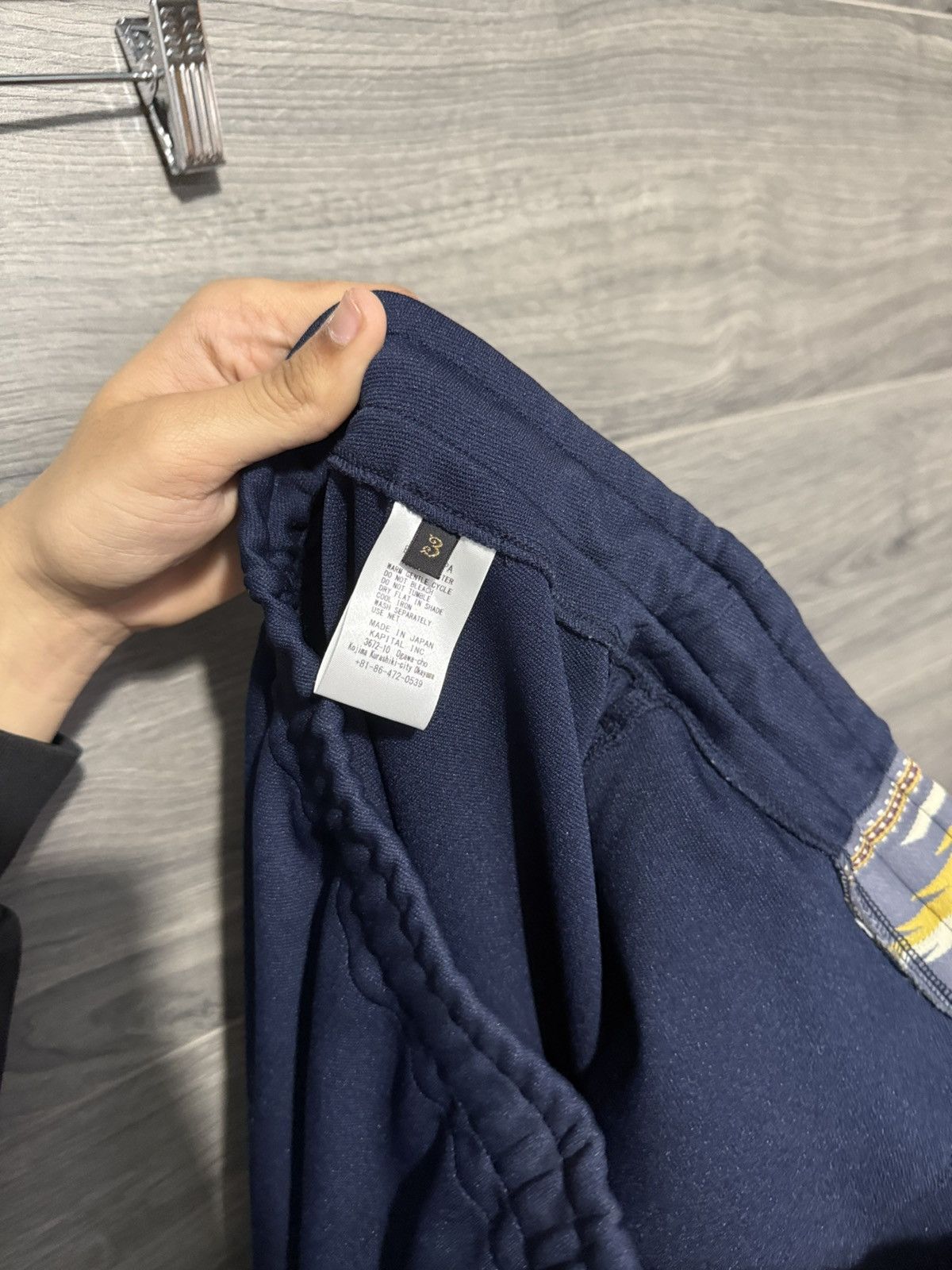 Kapital Kapital Zephyr Sweatpants “Navy” Size US 34 / EU 50 - 4 Thumbnail