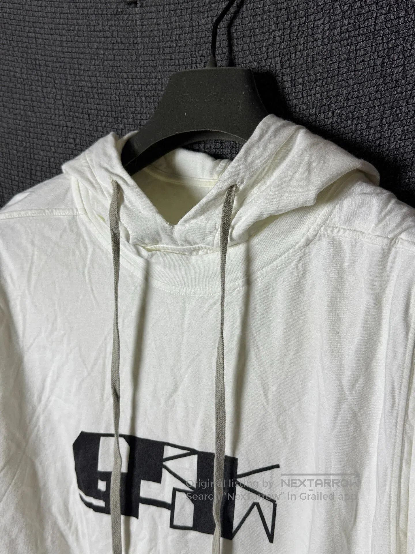 Rick Owens rick owens double-layer hooded sweatshirt. Size US L / EU 52-54 / 3 - 4 Thumbnail
