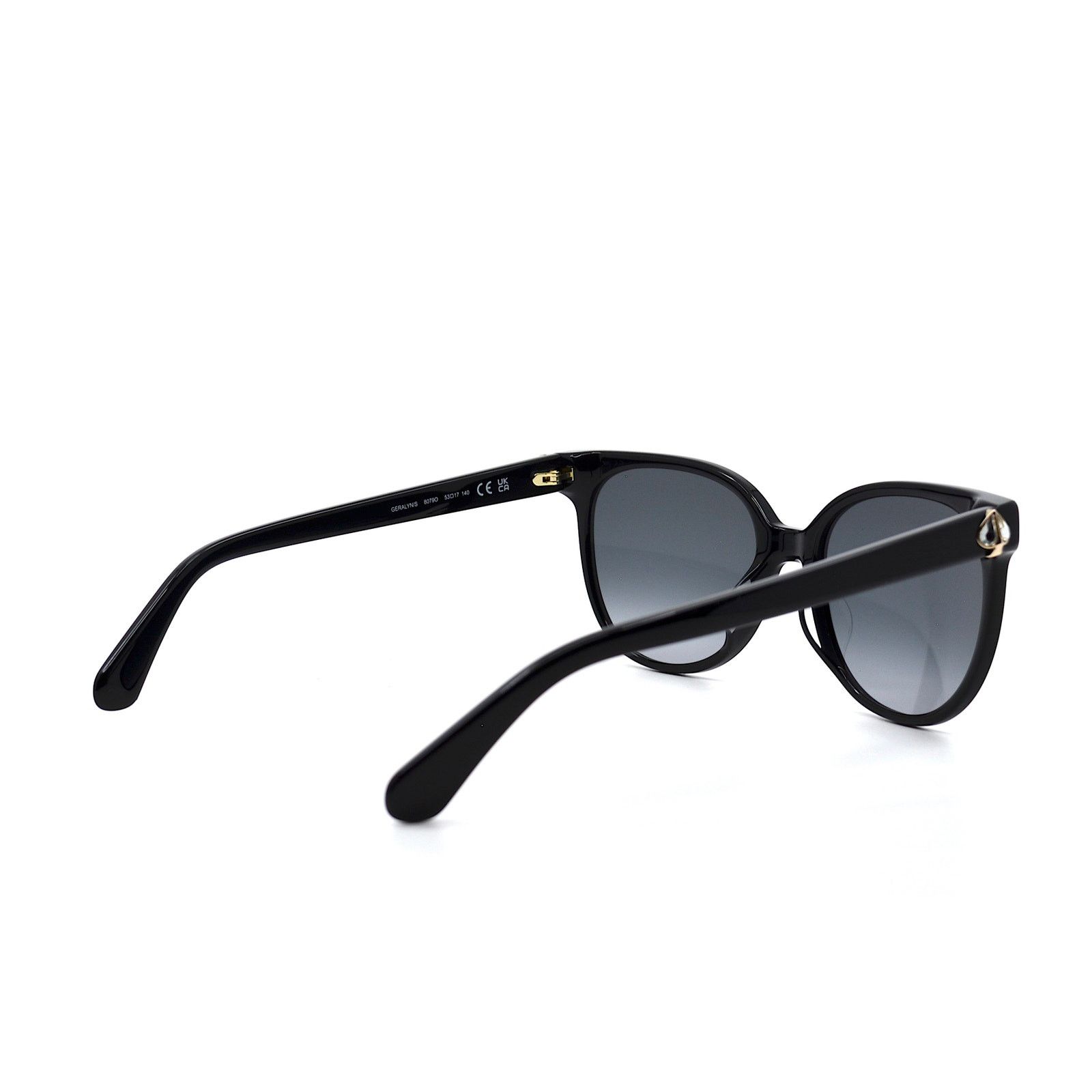 Kate Spade NEW KATE SPADE GERALYN/S 807 BLACK GREY AUTHENTIC SUNGLASSES Size ONE SIZE - 5 Thumbnail