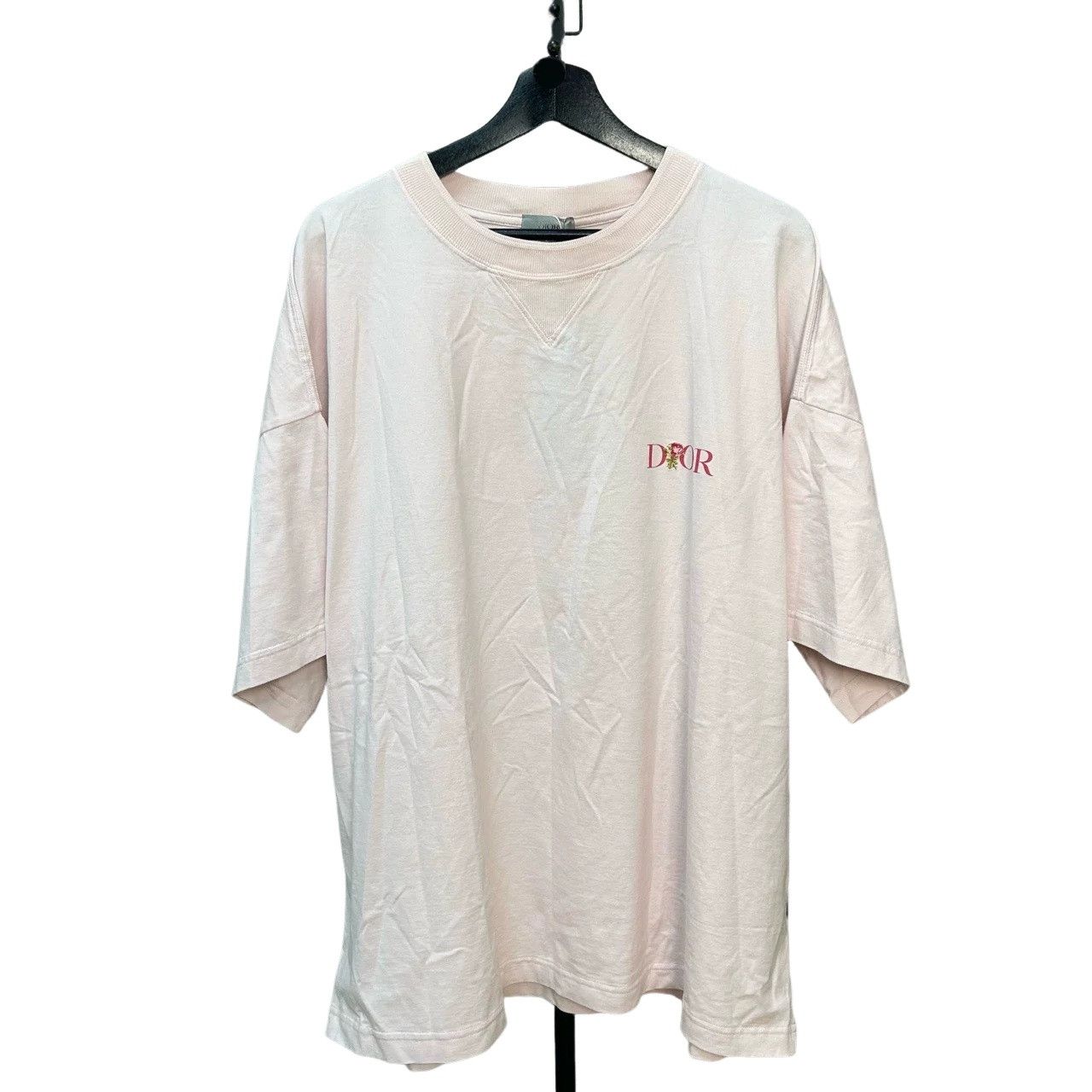 Dior Dior Rose Embroidery Logo T-Shirt XXL Size US XXL / EU 58 / 5 - 1 Thumbnail