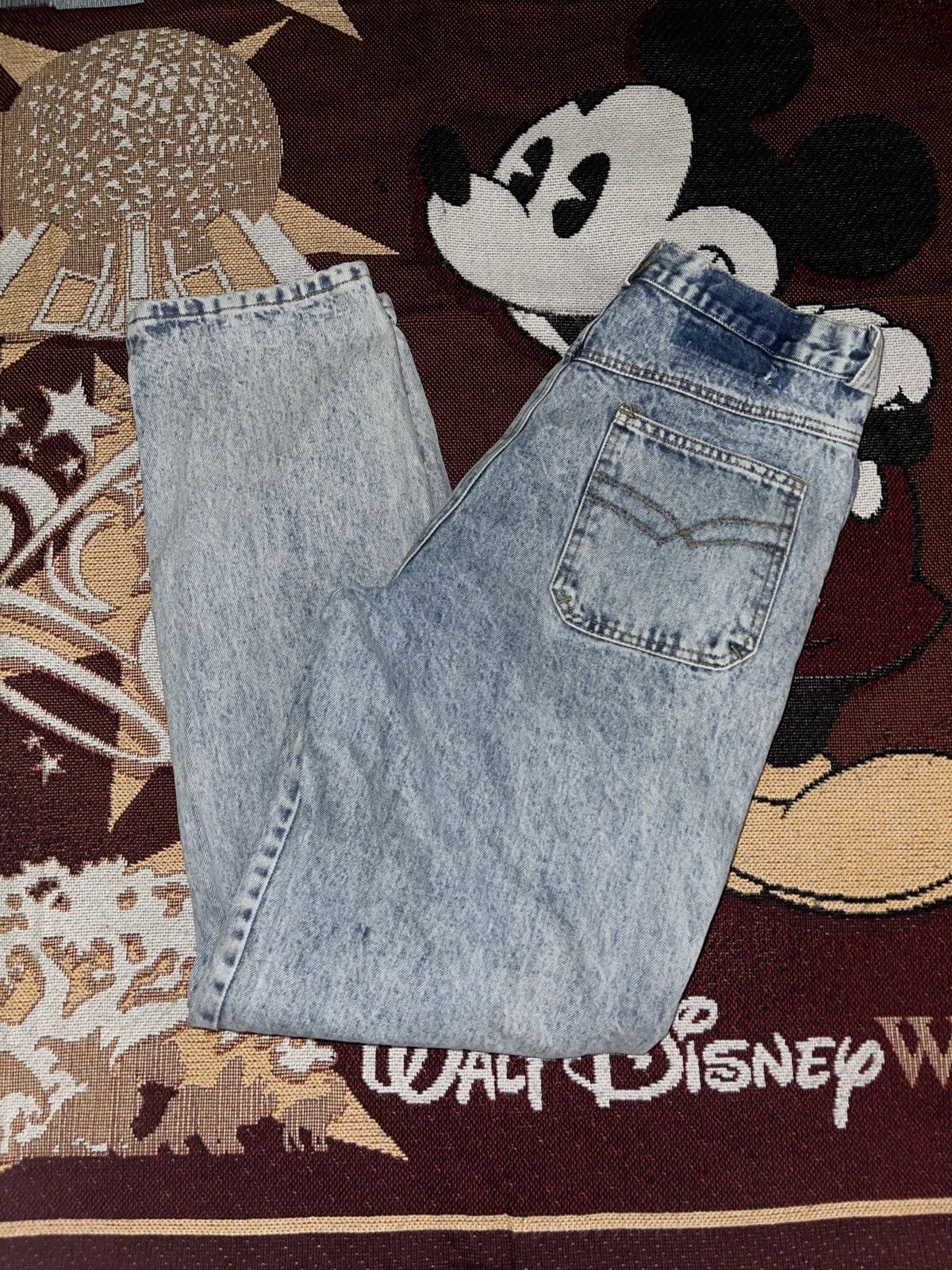 Vintage Vintage 90s Gitano Stone Wash Straight Leg Jeans Size US 33 - 1 Thumbnail