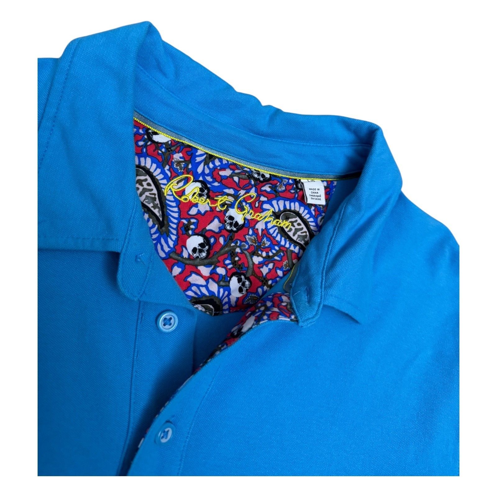 Robert Graham ROBERT GRAHAM Luxury Casual Golf Polo Tee Shirt Large Size US L / EU 52-54 / 3 - 2 Thumbnail
