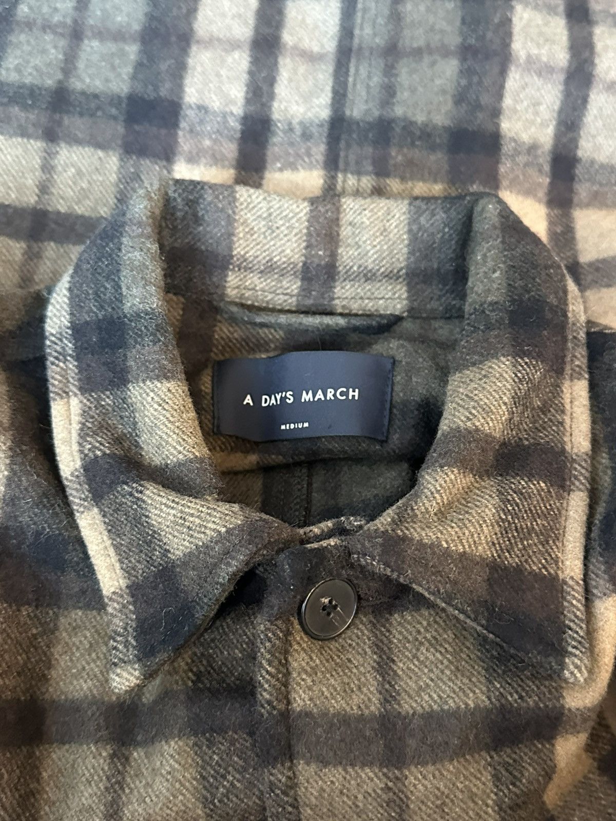 A Day's March Wool Flannel Chore Jacket Size US M / EU 48-50 / 2 - 3 Thumbnail