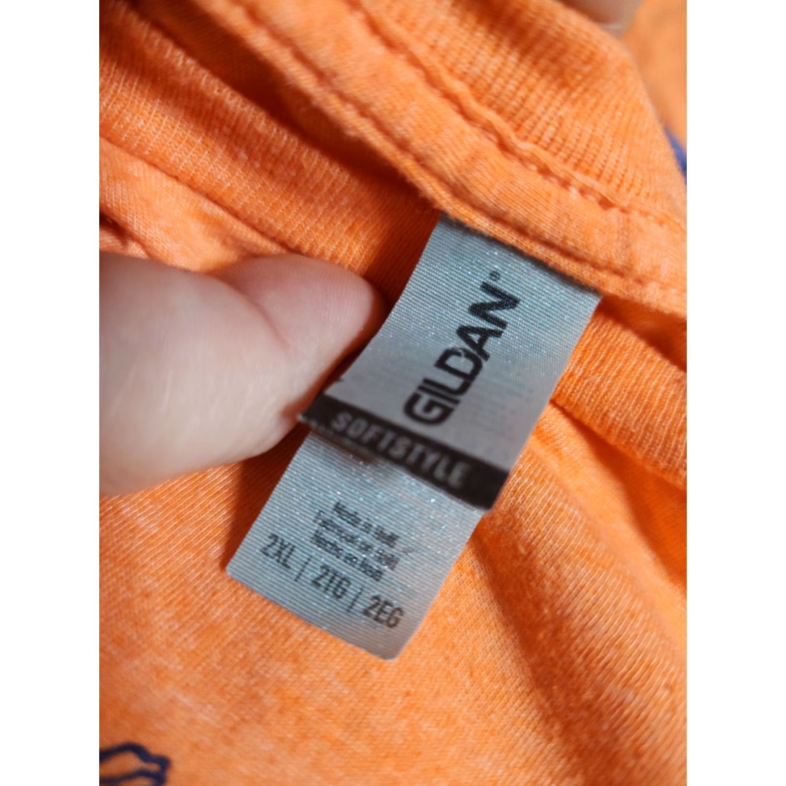 Gildan Mens 2XL Gary's Oyster Bar T Shirt Double Sided Lake Alfred FL Eat Em Raw Size US XXL / EU 58 / 5 - 5 Thumbnail