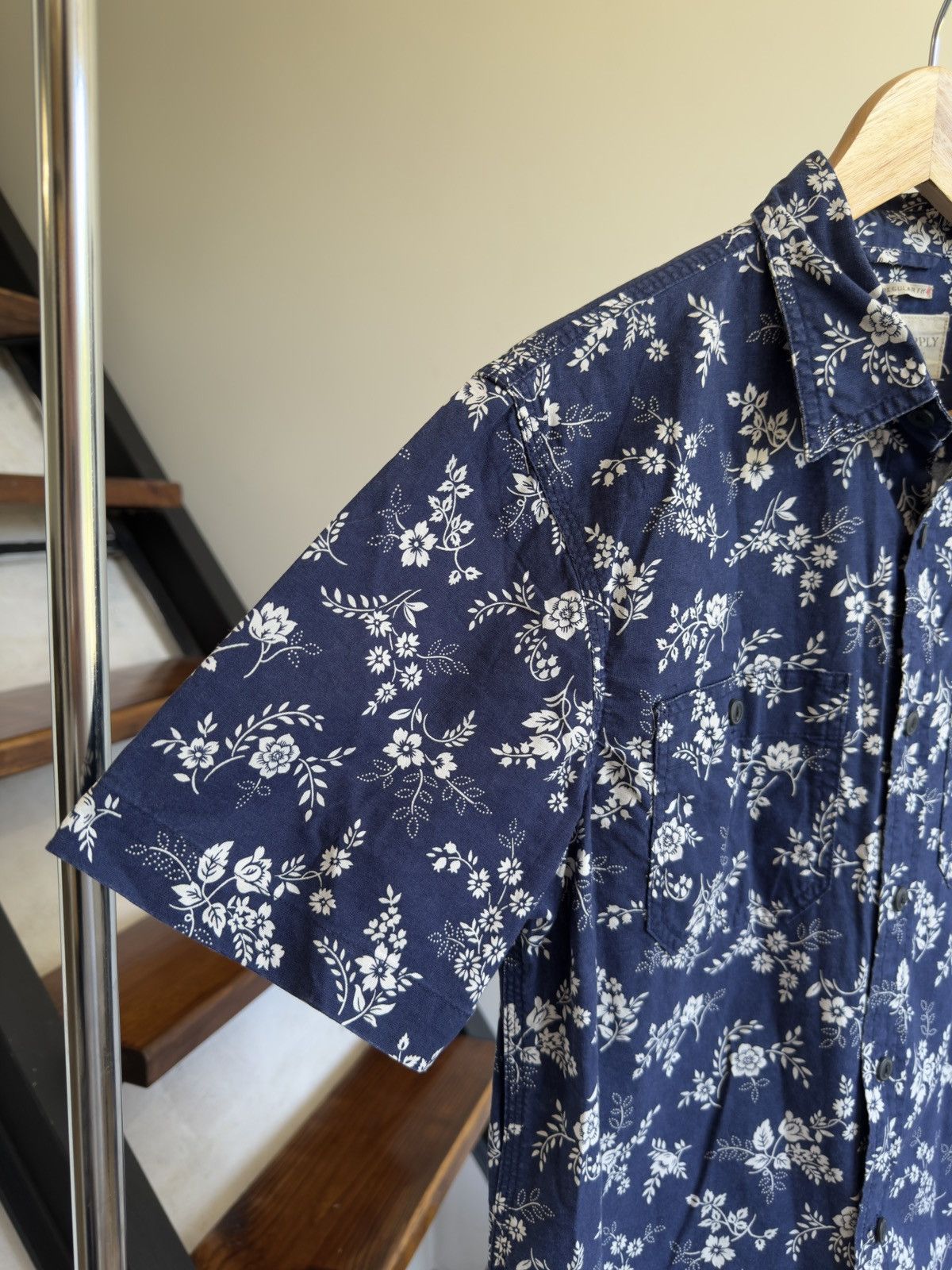 Denim & Supply Ralph Lauren Denim & Supply Ralph Lauren Hawaiian Floral Button Up Shirt Size US S / EU 44-46 / 1 - 4 Thumbnail