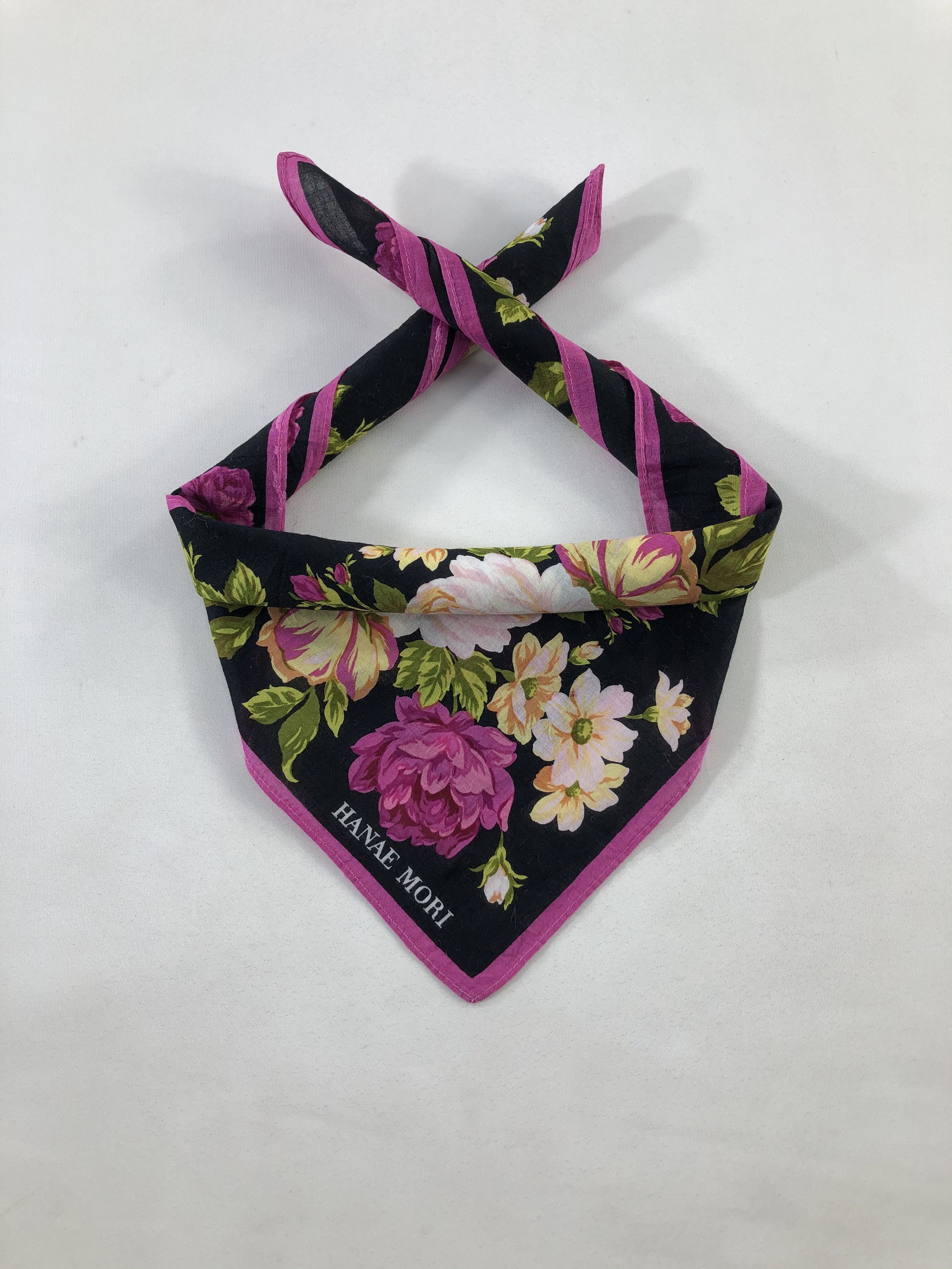 Hanae Mori × Japanese Brand × Vintage Hanae Mori Handkerchief / Bandana / Neckerchief Size ONE SIZE - 1 Thumbnail