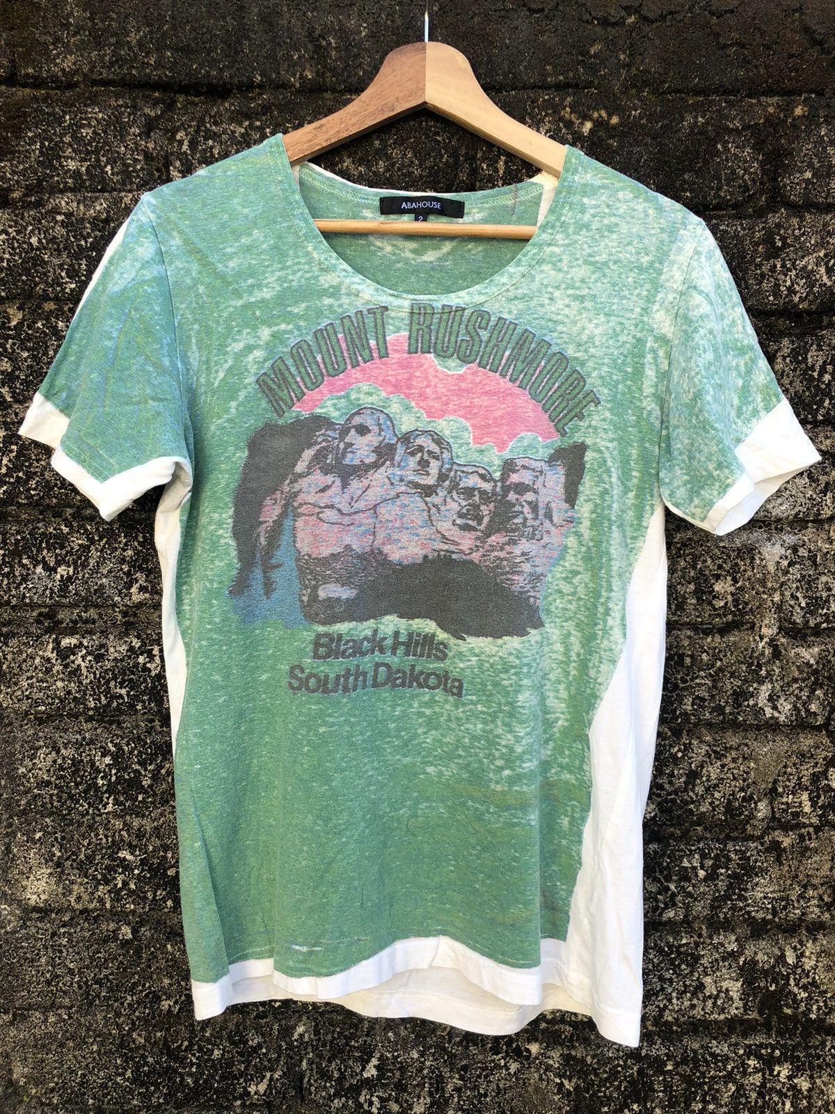 ABAHOUSE × Japanese Brand × Vintage Vintage Abahouse Mount Rushmore Tee Size US S / EU 44-46 / 1 - 1 Thumbnail