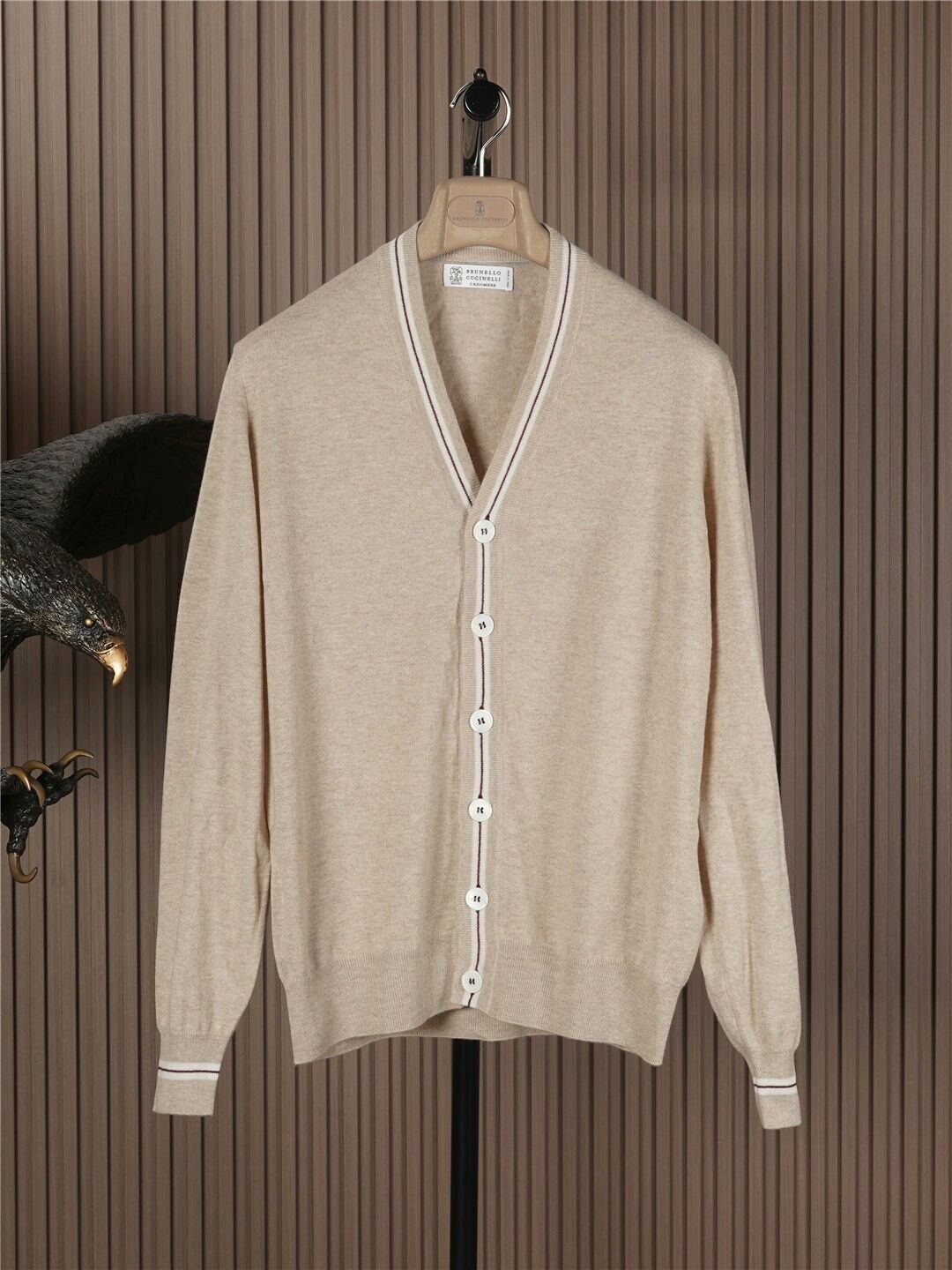 Brunello Cucinelli Brunello Cucinelli Cashmere Cardigan - dmc Size US L / EU 52-54 / 3 - 1 Thumbnail