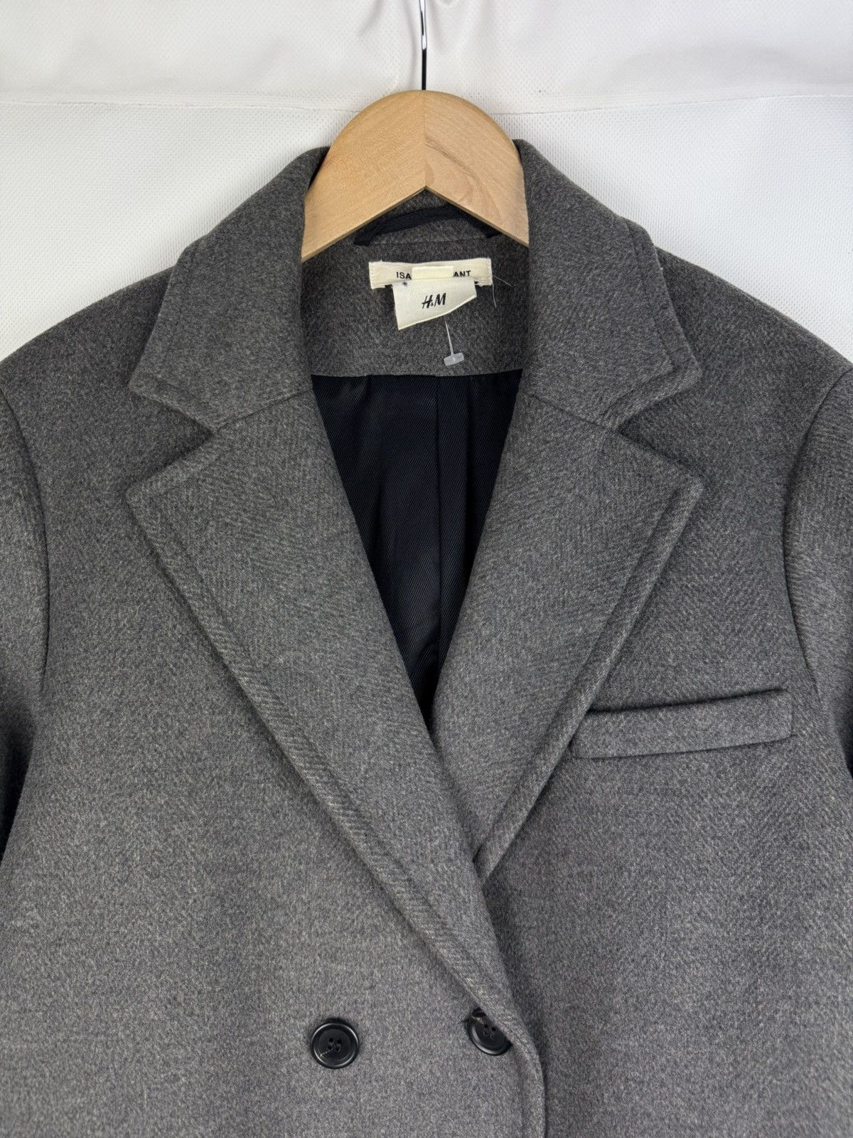 Isabel Marant Isabel Marant Pour H&M Double Breasted Wool Coat Jacket Size M / US 6-8 / IT 42-44 - 8 Thumbnail