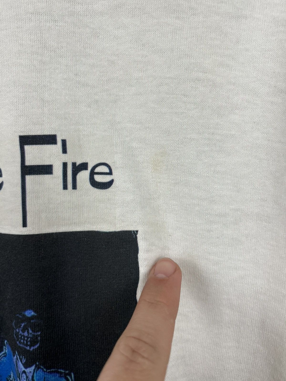 Band Tees Vintage 90s Like Ice Like Fire Tour 1995 Graphic Print Tee Size US M / EU 48-50 / 2 - 9 Thumbnail