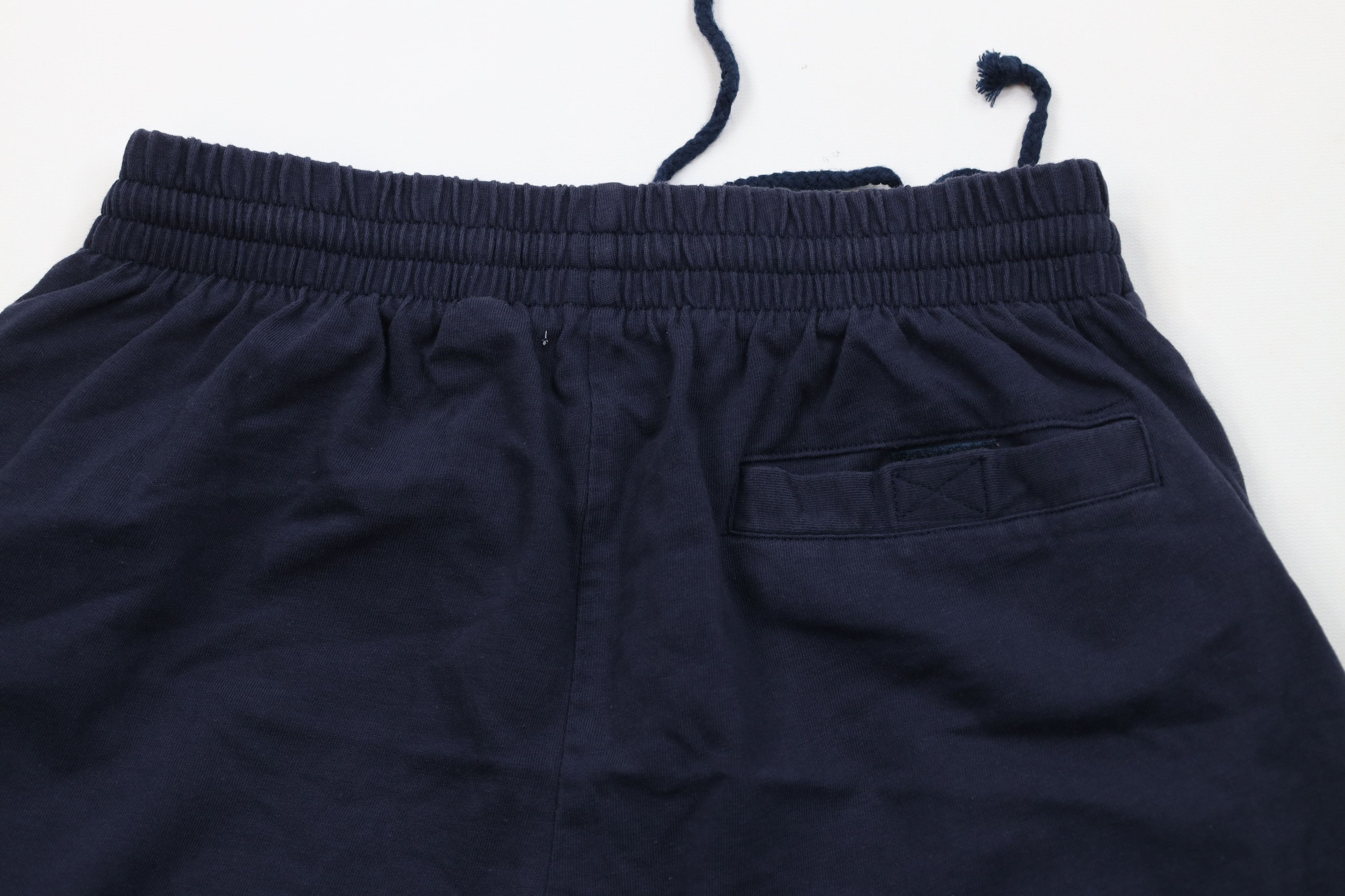 Fila Vintage 90s FILA Spell Above Knee Shorts Navy Blue Cotton Size US 34 / EU 50 - 9 Thumbnail