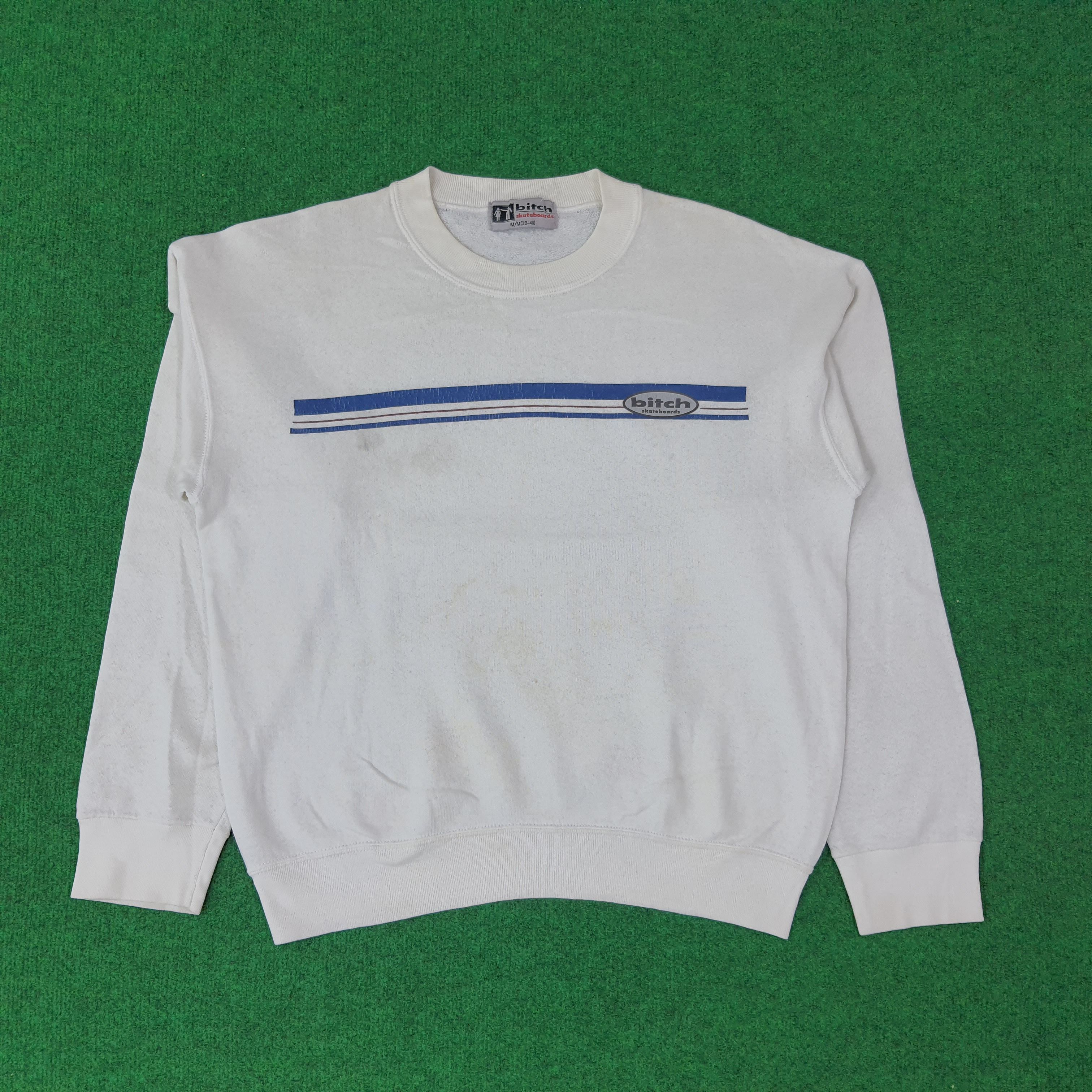 Vintage Vintage Bitch Skateboards Streetwear Sweatshirt C261N2 Size US M / EU 48-50 / 2 - 1 Thumbnail
