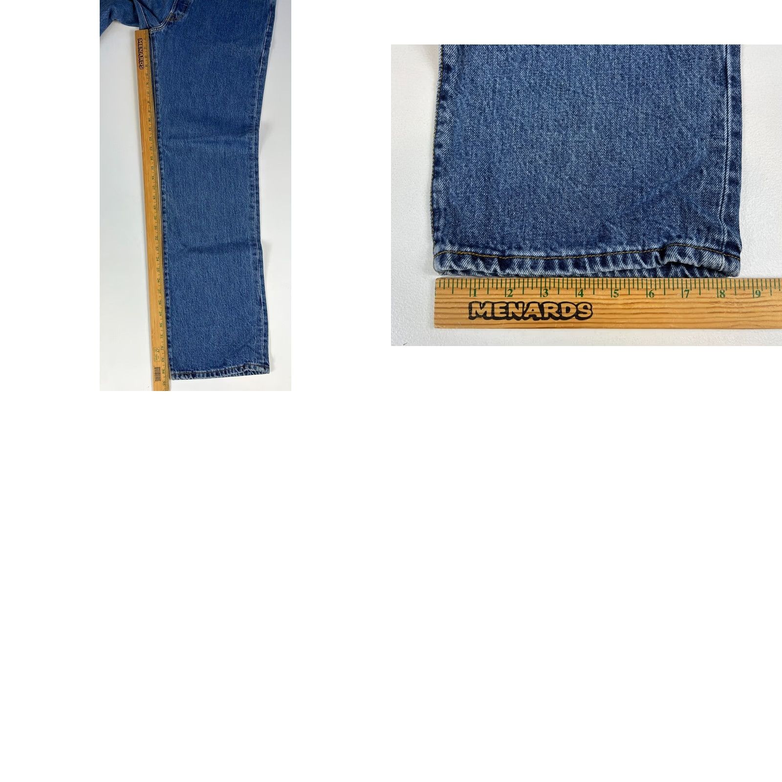 Levi's VINTAGE Levi's 501 Jeans XX Red Tab Men’s 90s Straight Denim Blue 36x34 Mens Size US 36 / EU 52 - 9 Thumbnail