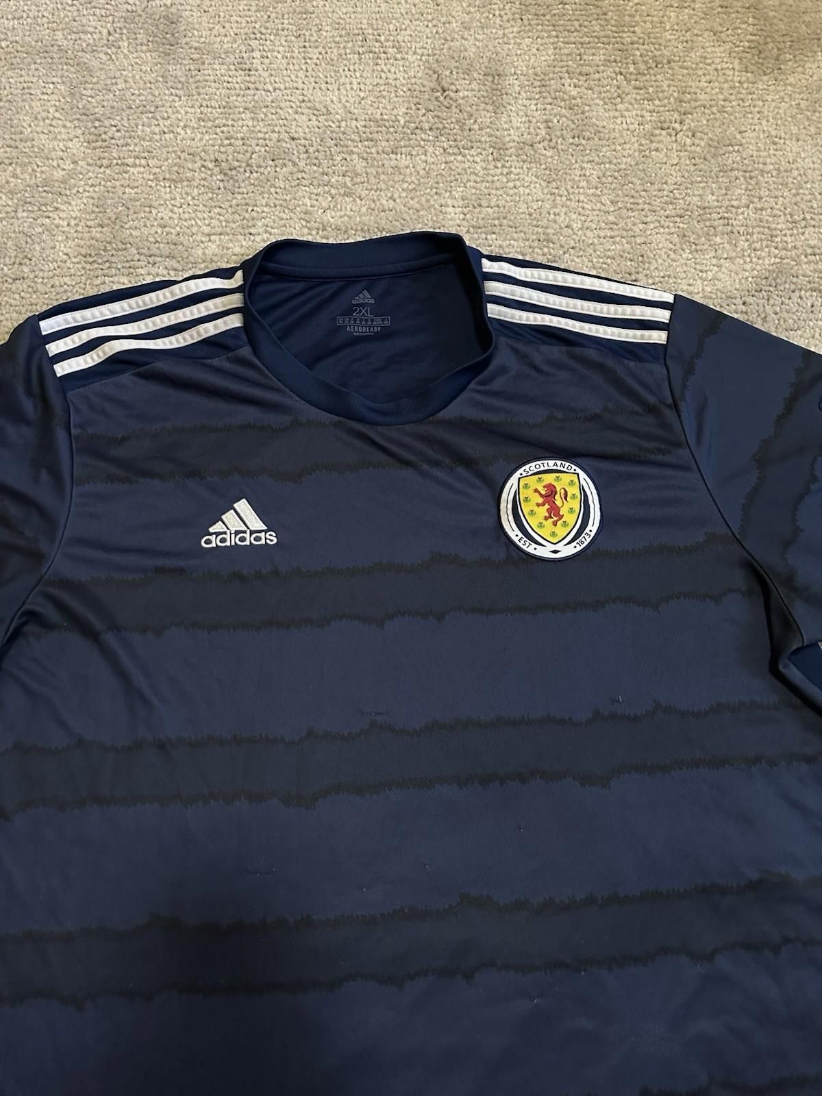 Adidas Scotland Football Team 2020/22 Euro Home Jersey Shirt Adidas Size US XXL / EU 58 / 5 - 3 Thumbnail